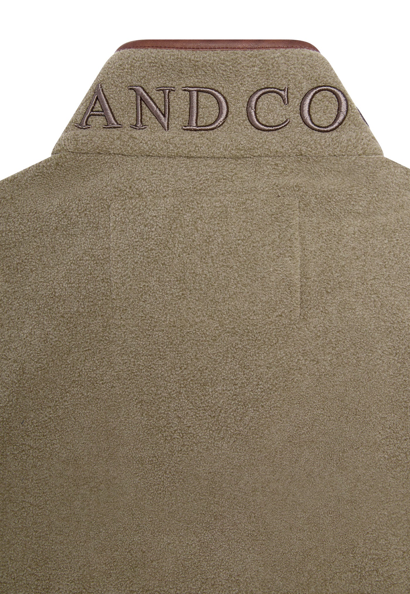 Men's Country Fleece Gilet - Dusty Khaki