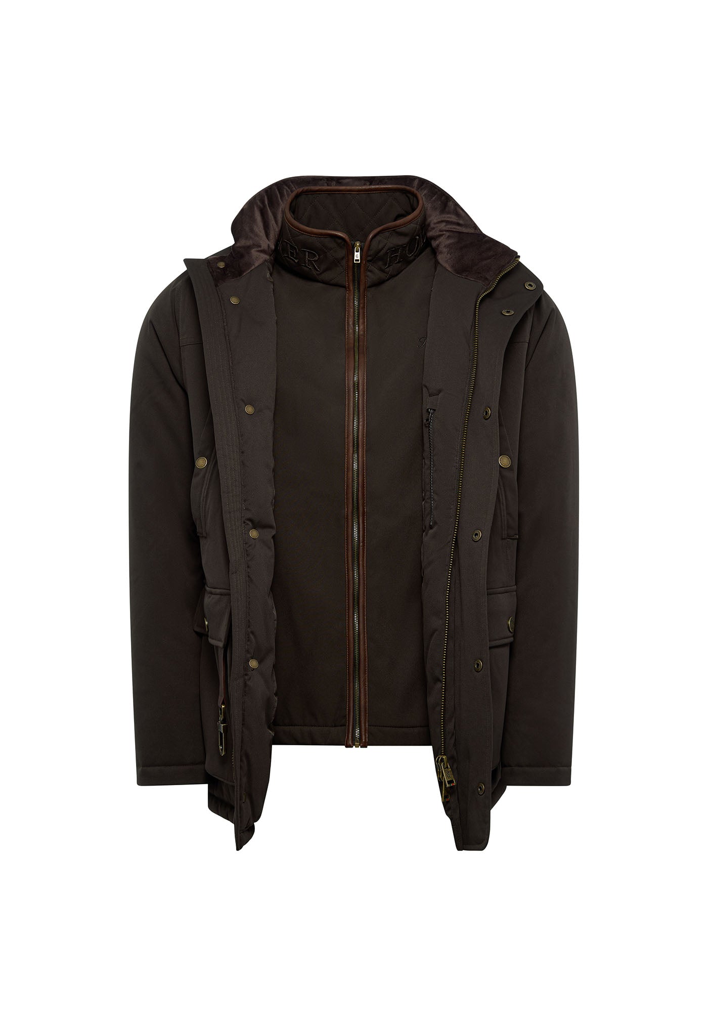 Men's Stamford Field Coat - Chocolate
