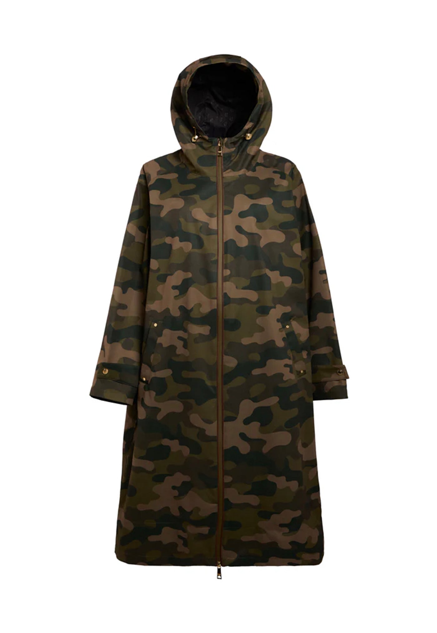One-Size Lightweight Waterproof Coat - Camo