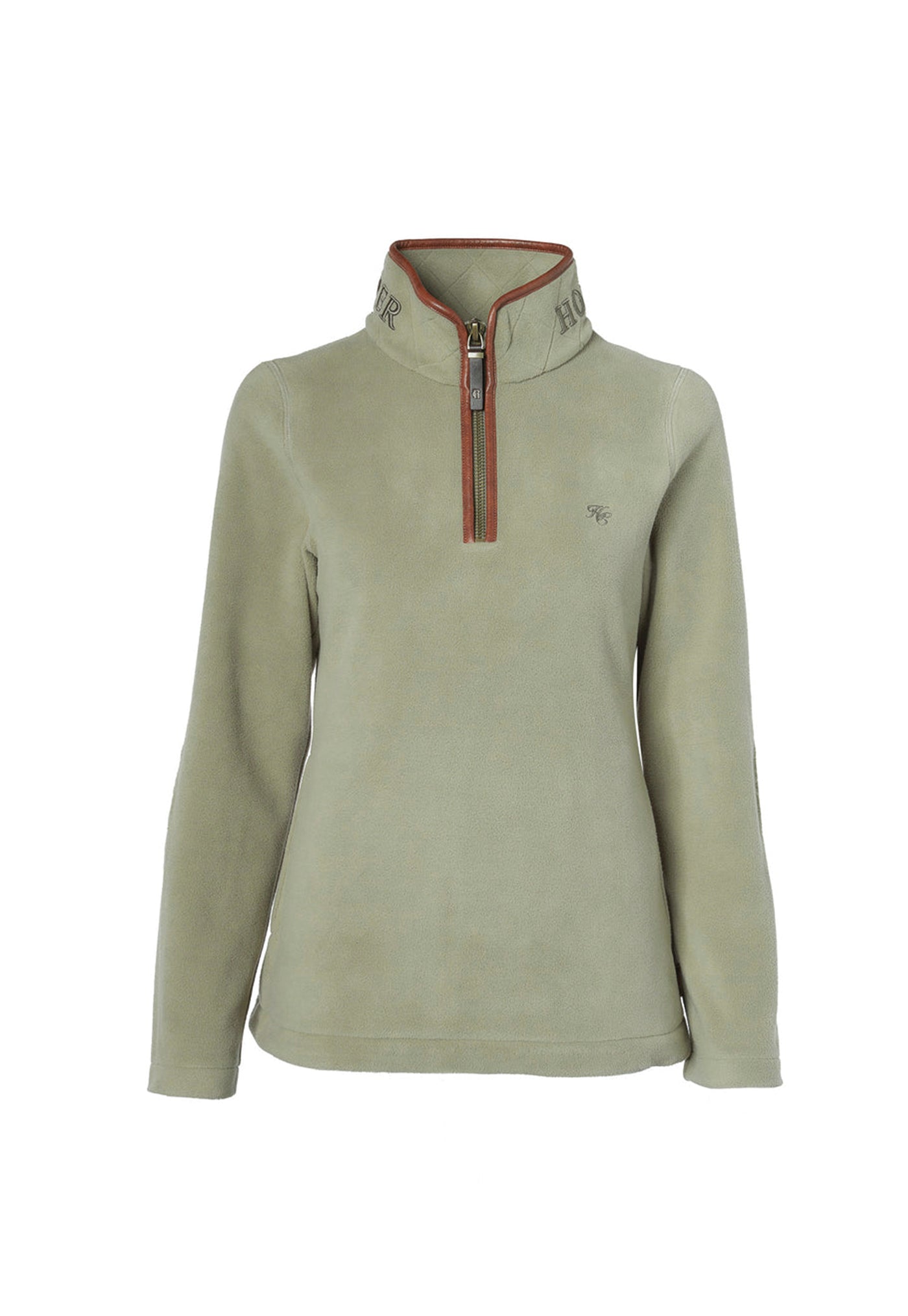 Country Fleece Quarter Zip - Sage
