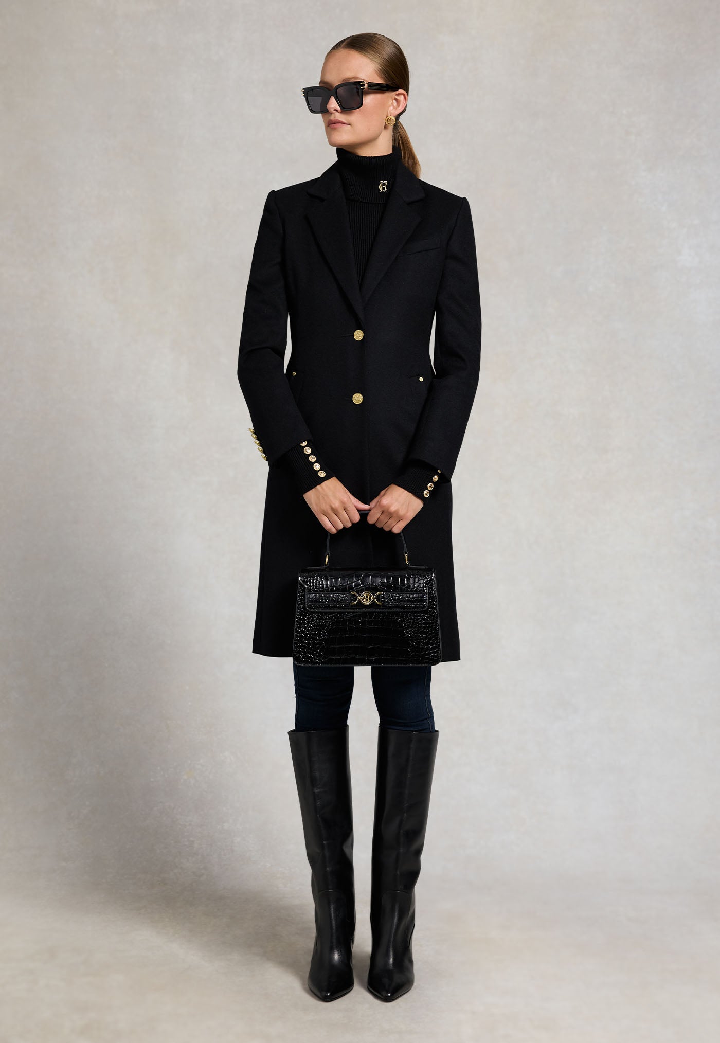 Regency Coat - Black
