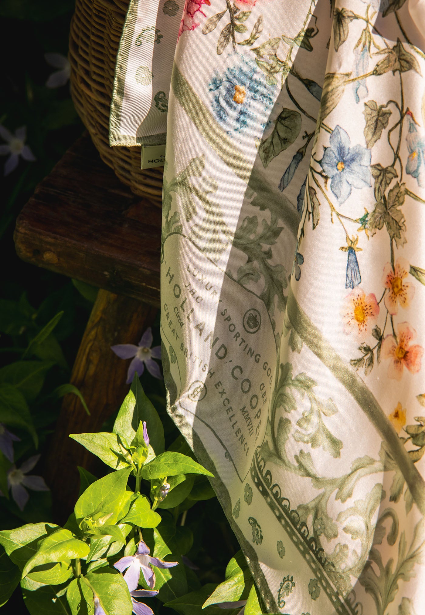 Silk Scarf - Heritage Garden