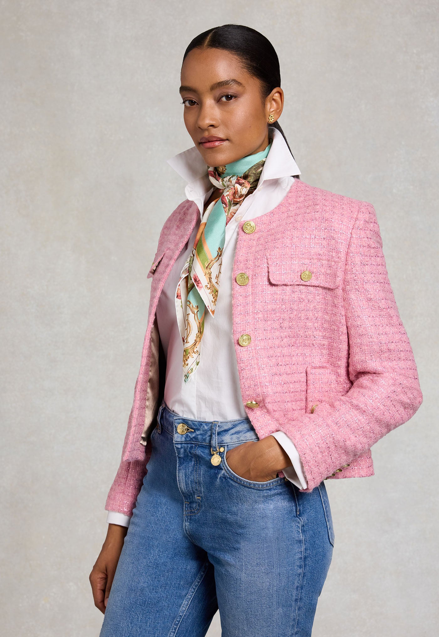 Silk Scarf - The Orangery