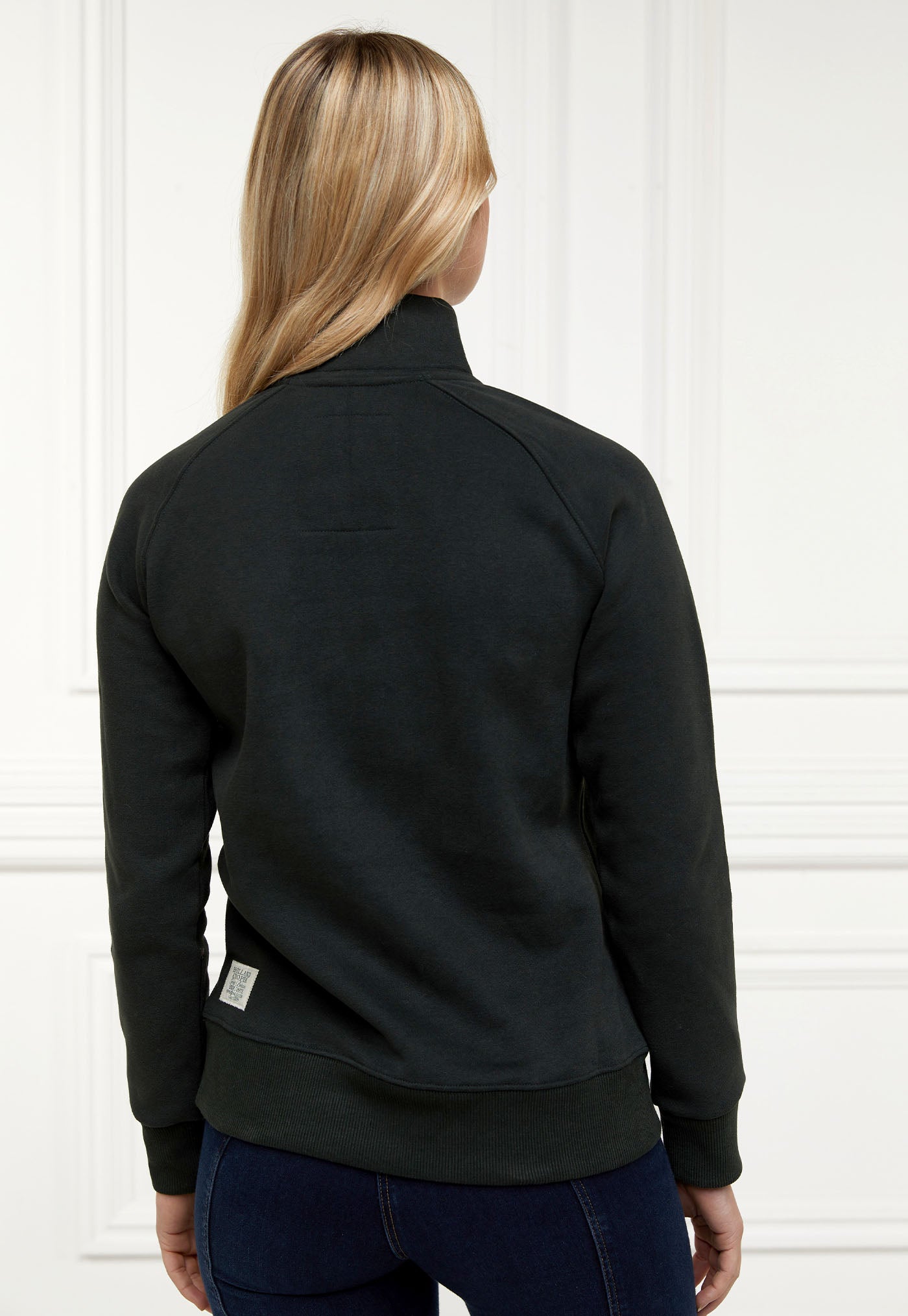 Sporting Goods Zip Henley - Racing Green