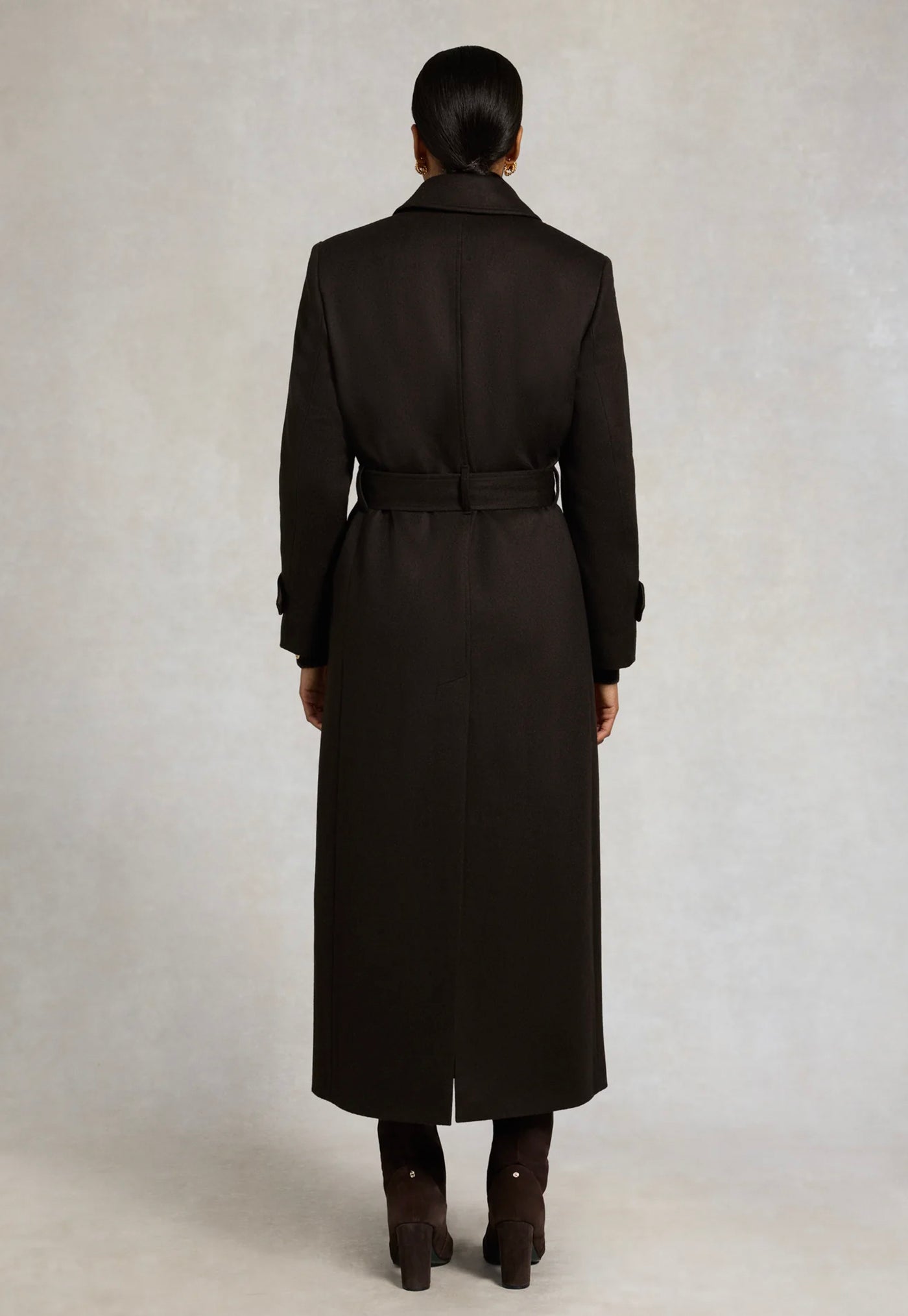 Wrap Coat - Chocolate