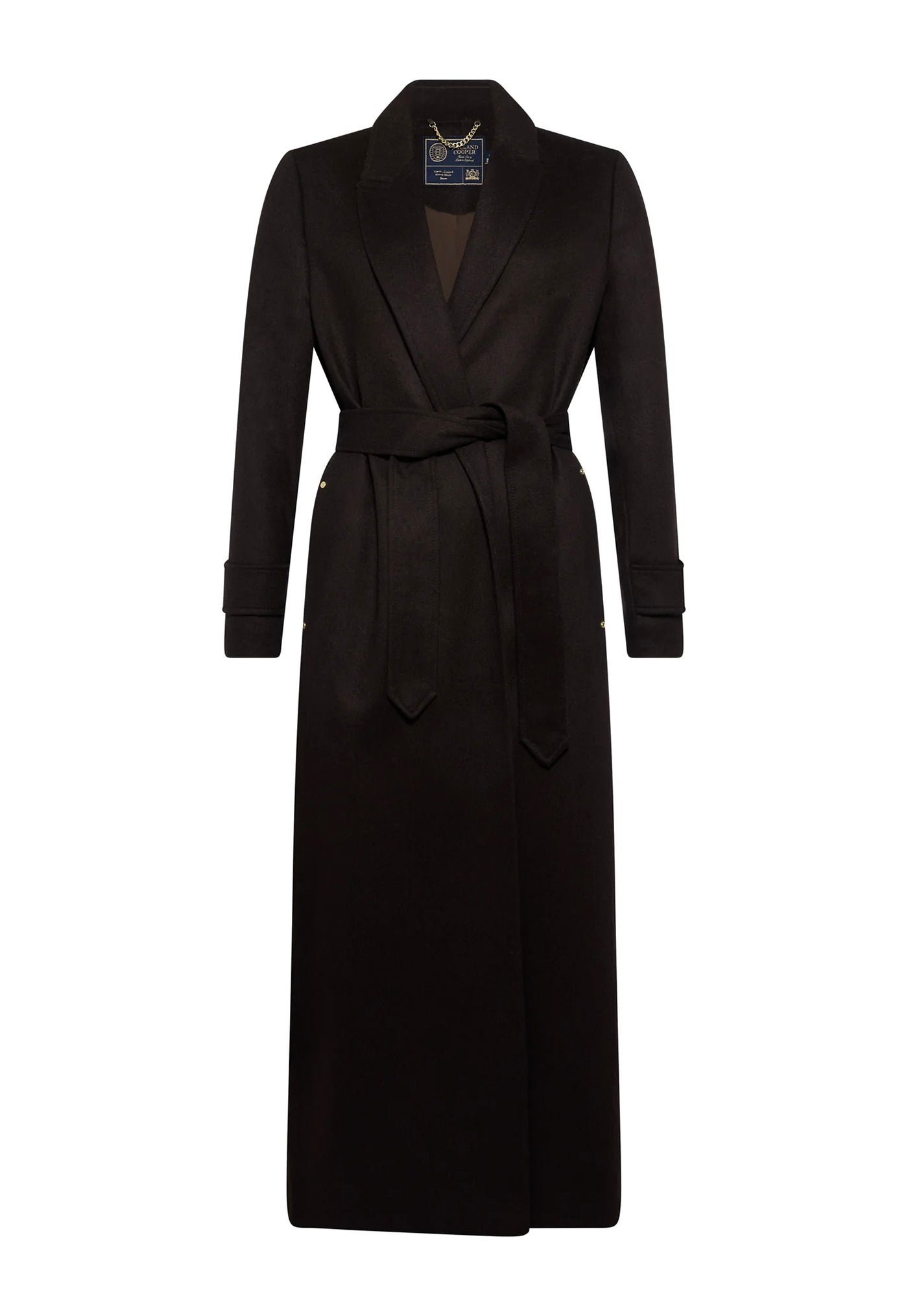 Wrap Coat - Chocolate