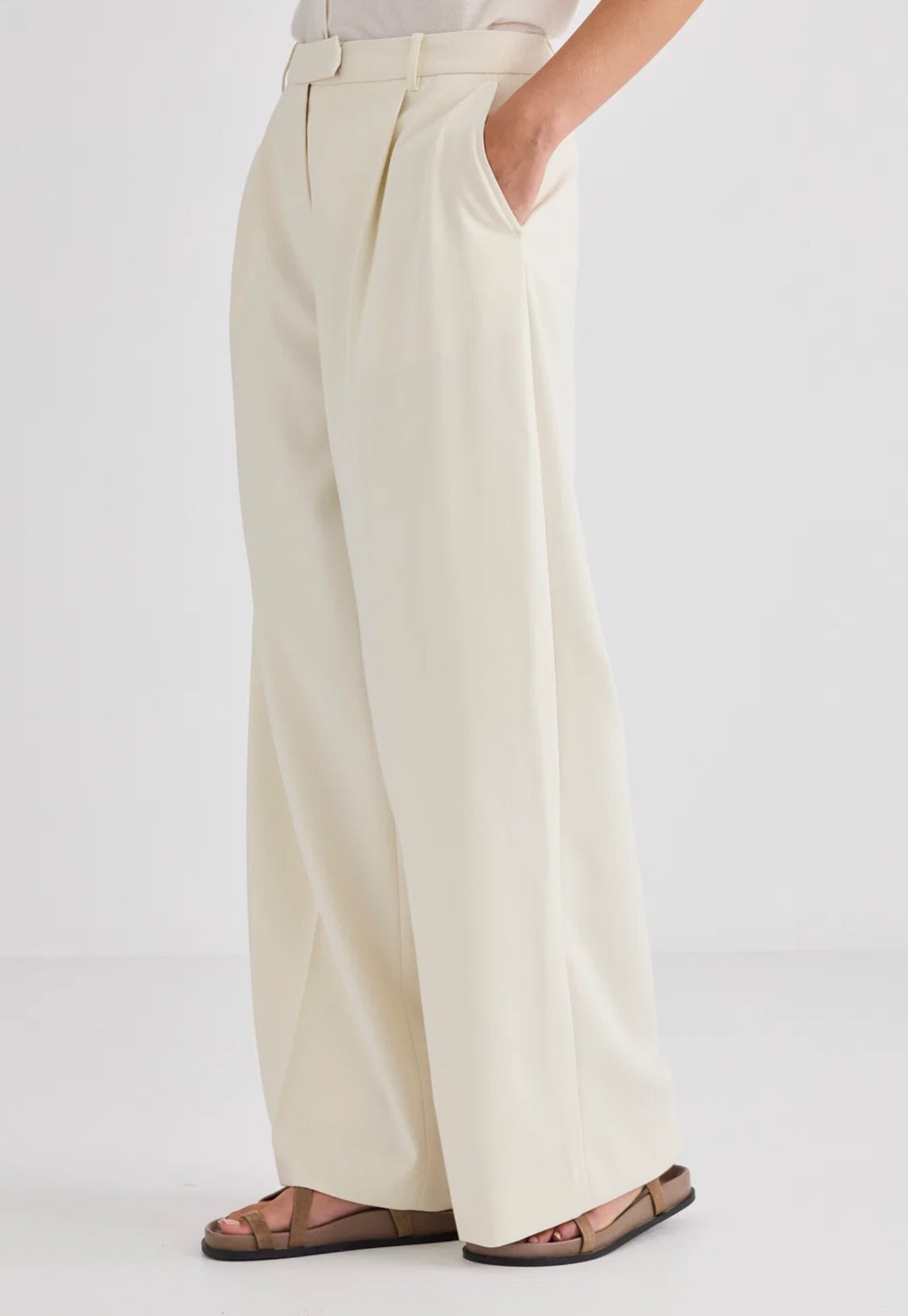 Simone Trouser - Ecru
