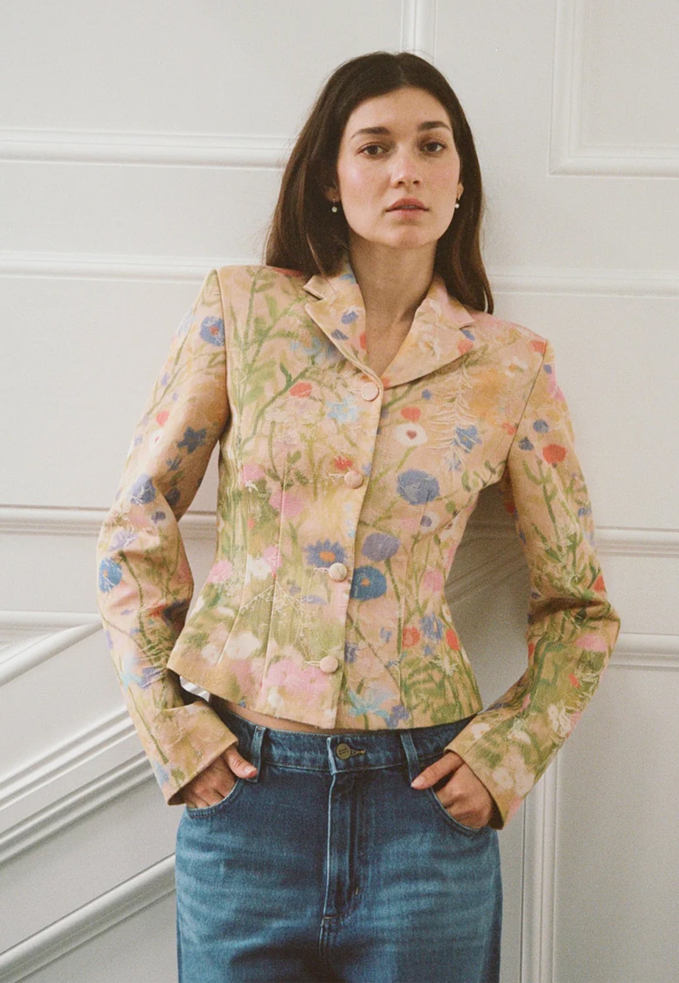 Darling Blazer - Pressed Flowers