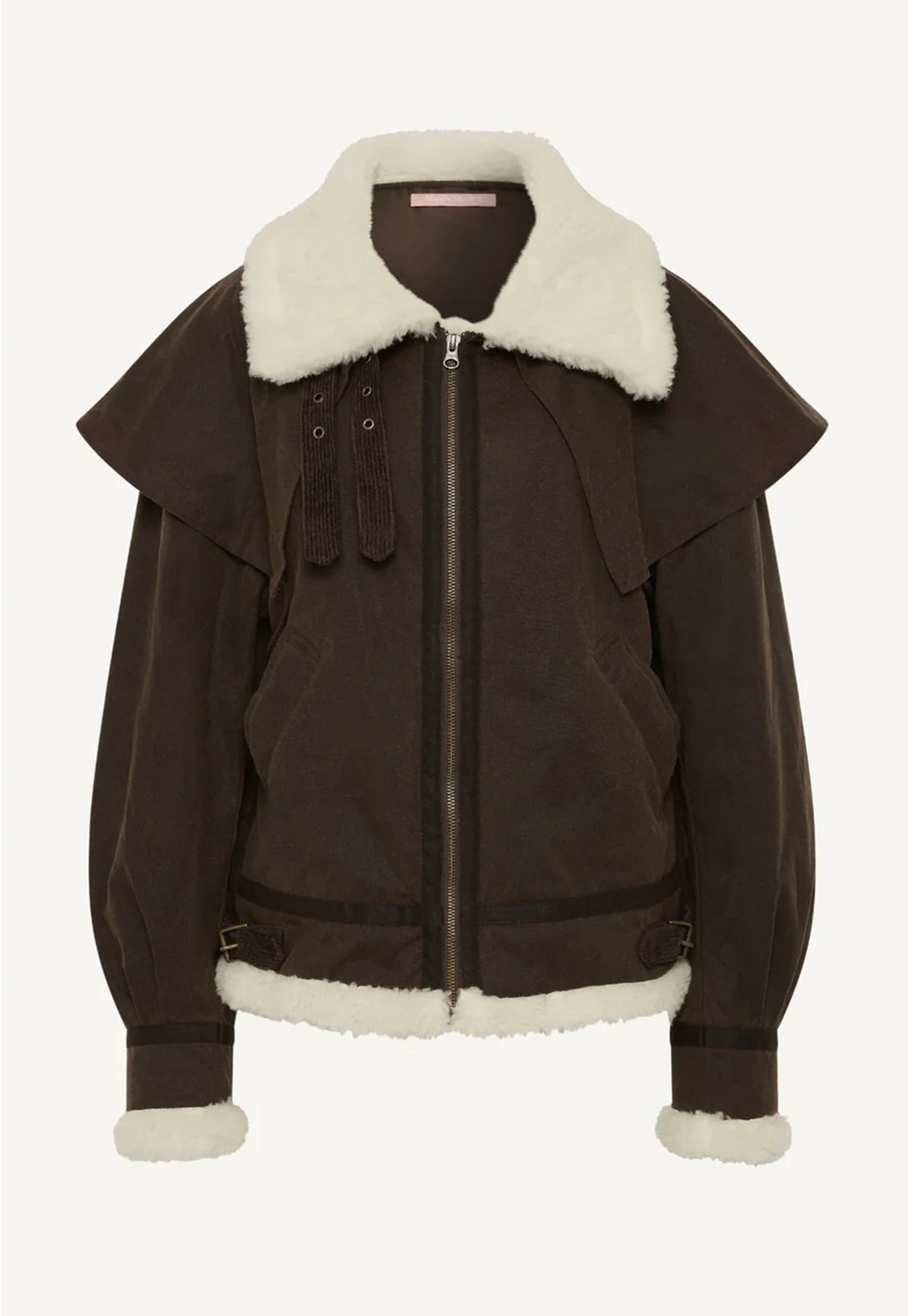 When It All Feels Impossible Jacket - Washed Brown