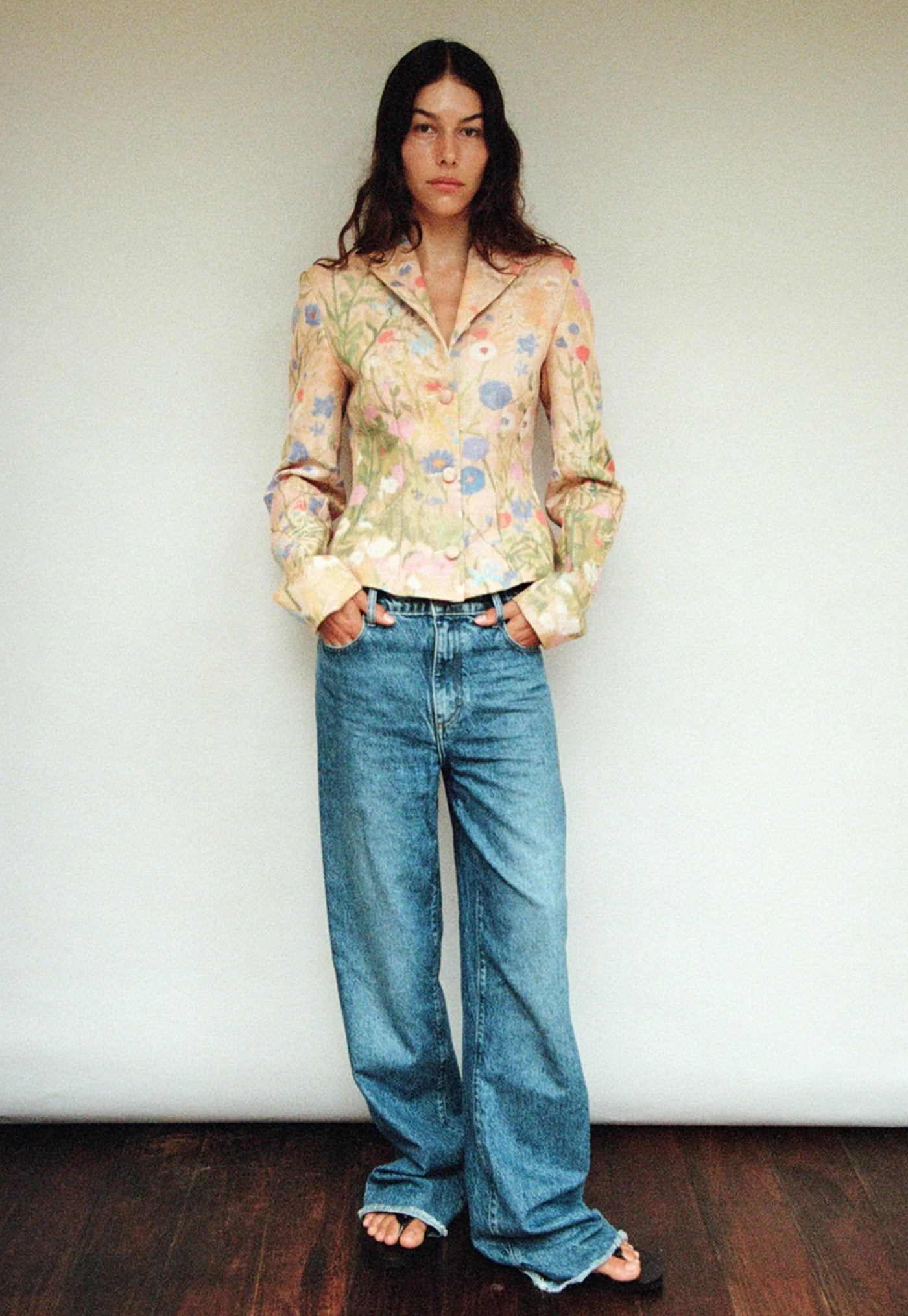 Darling Blazer - Pressed Flowers