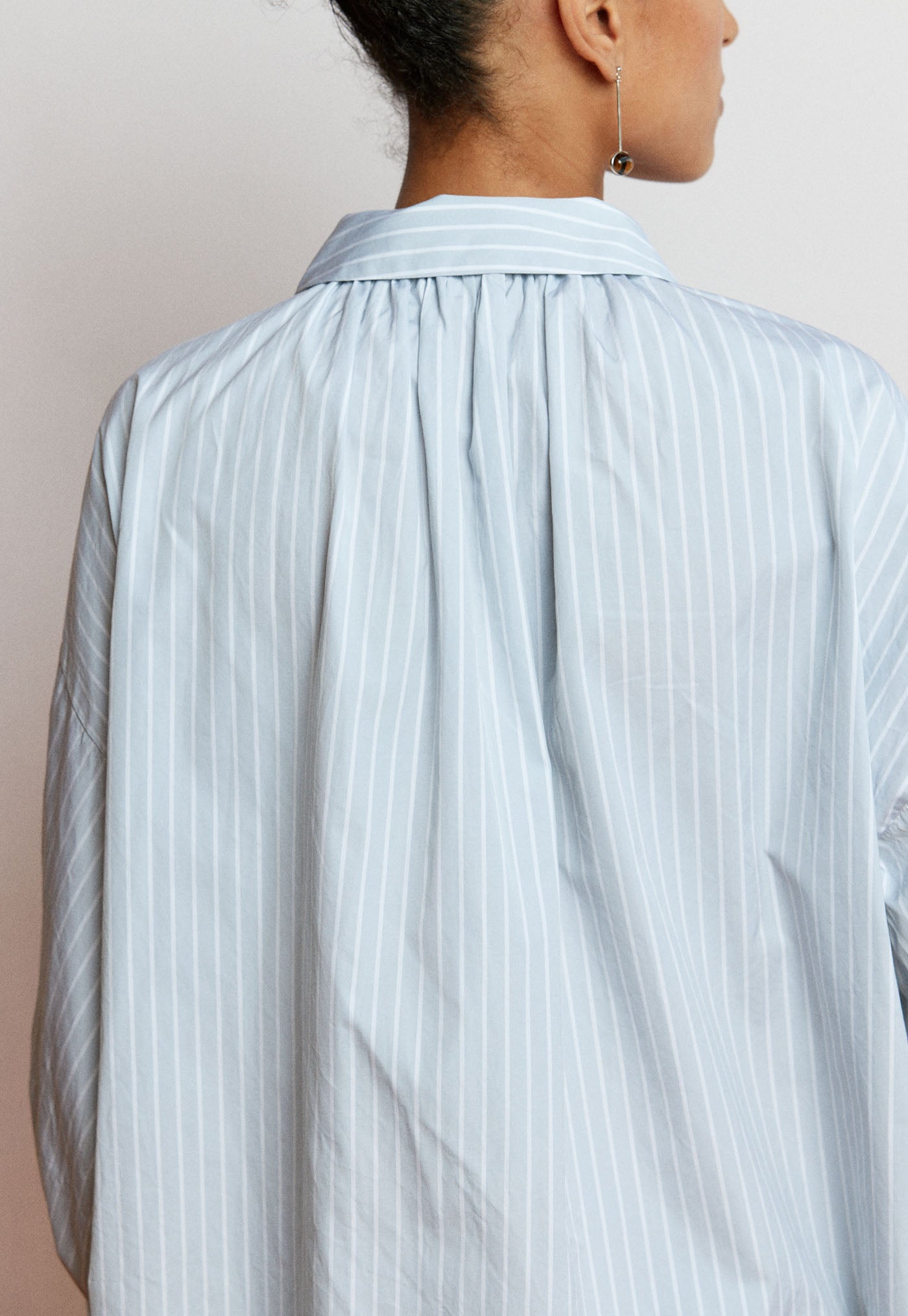 Dune Shirt - Cloud Grey Stripe