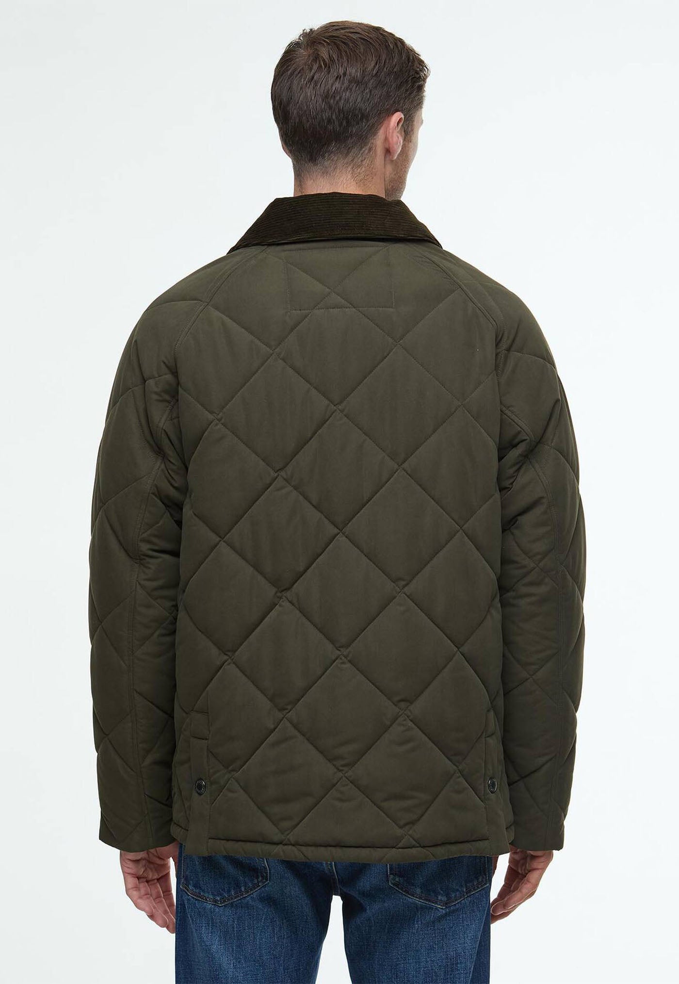 Modern Bedale Quilted Jacket - Olive