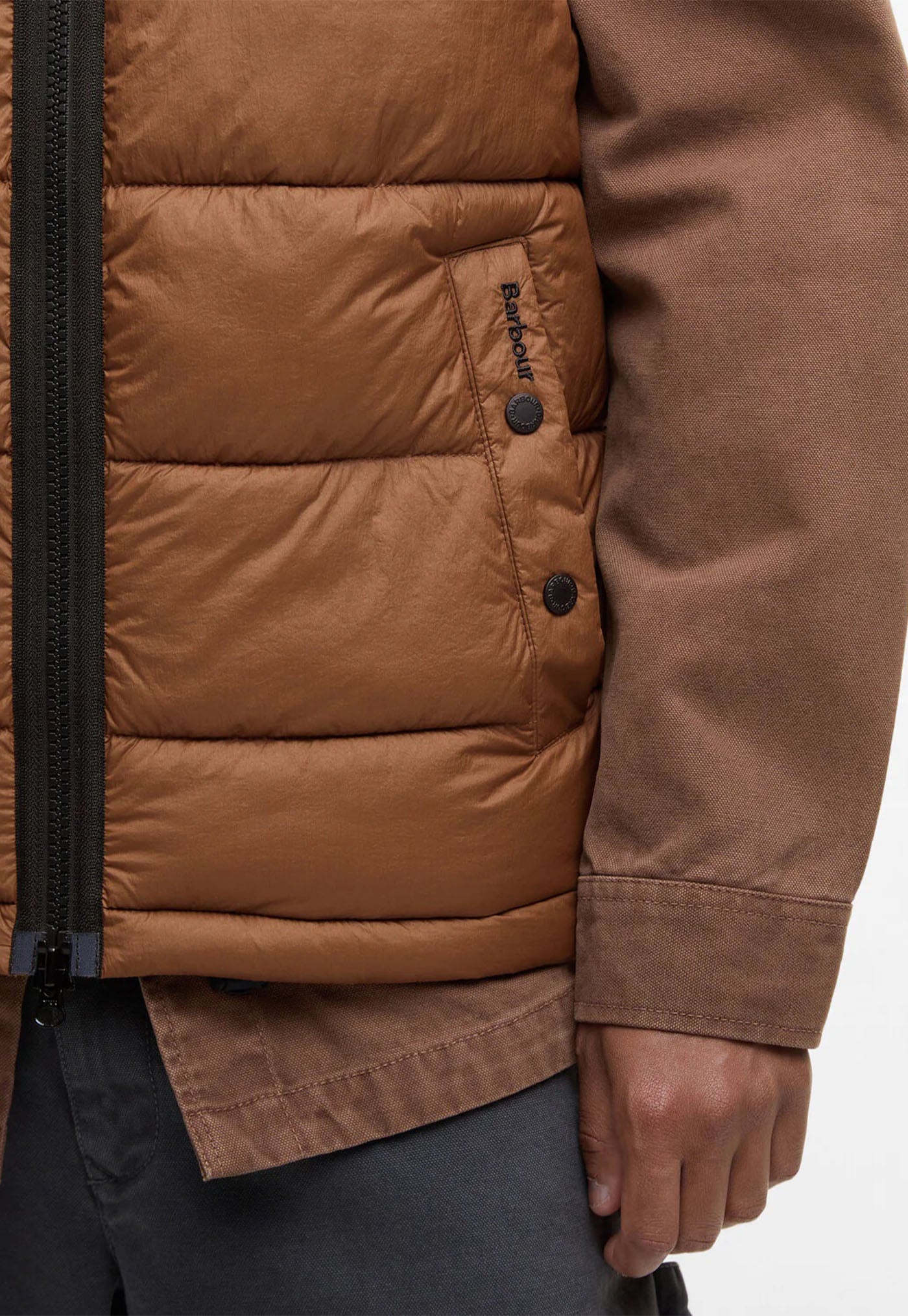 Offshore Quilted Gilet - Umber