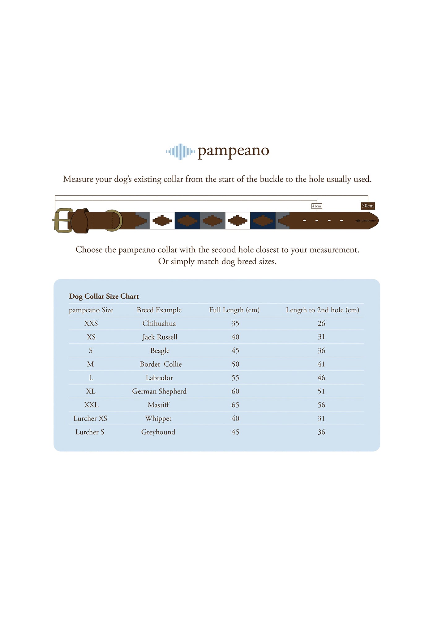 Pampa Dog Collar - Navidad