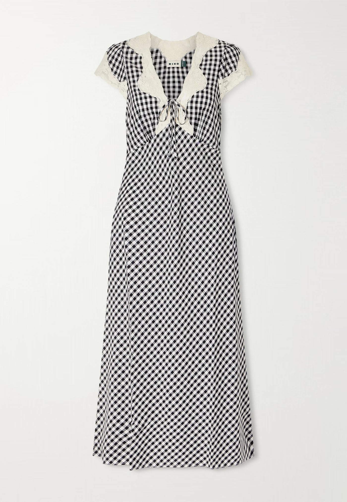 Amari Undefined Dress - Beth Check Black