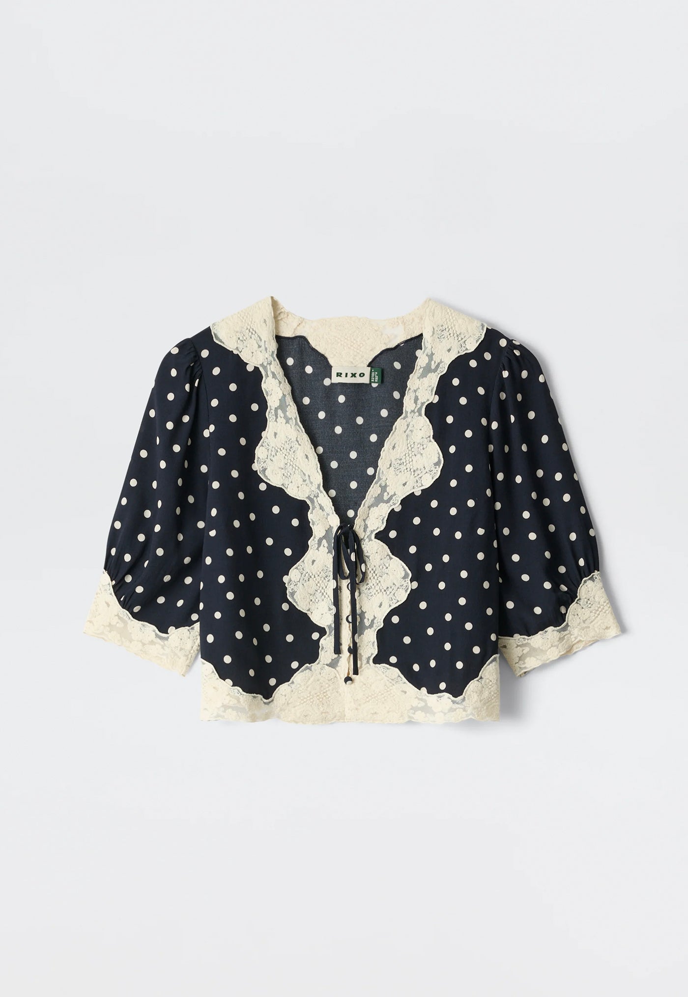 Ursula Top - Layla Dot Navy
