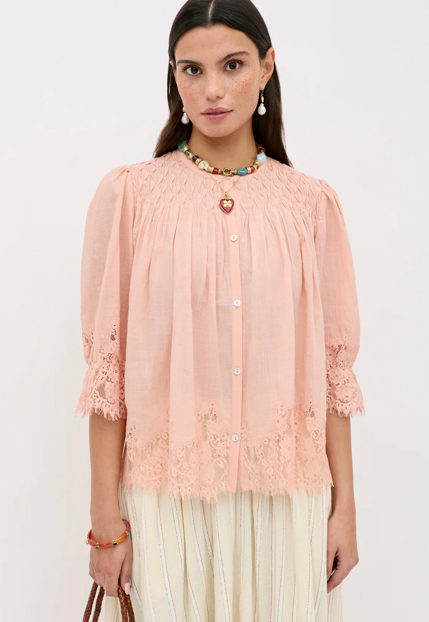 Erika Top - Peach