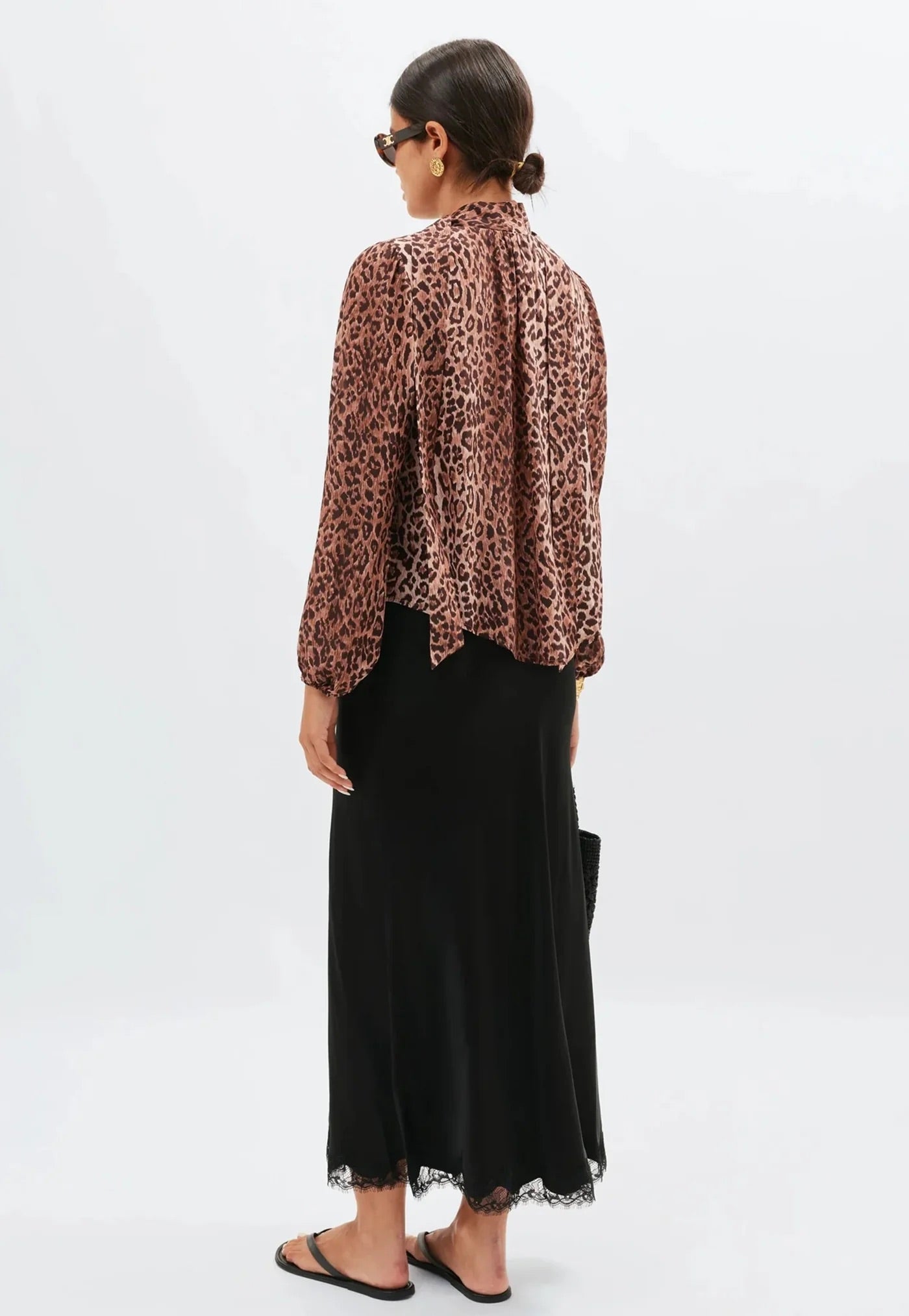 Moss Blouse - Leopard