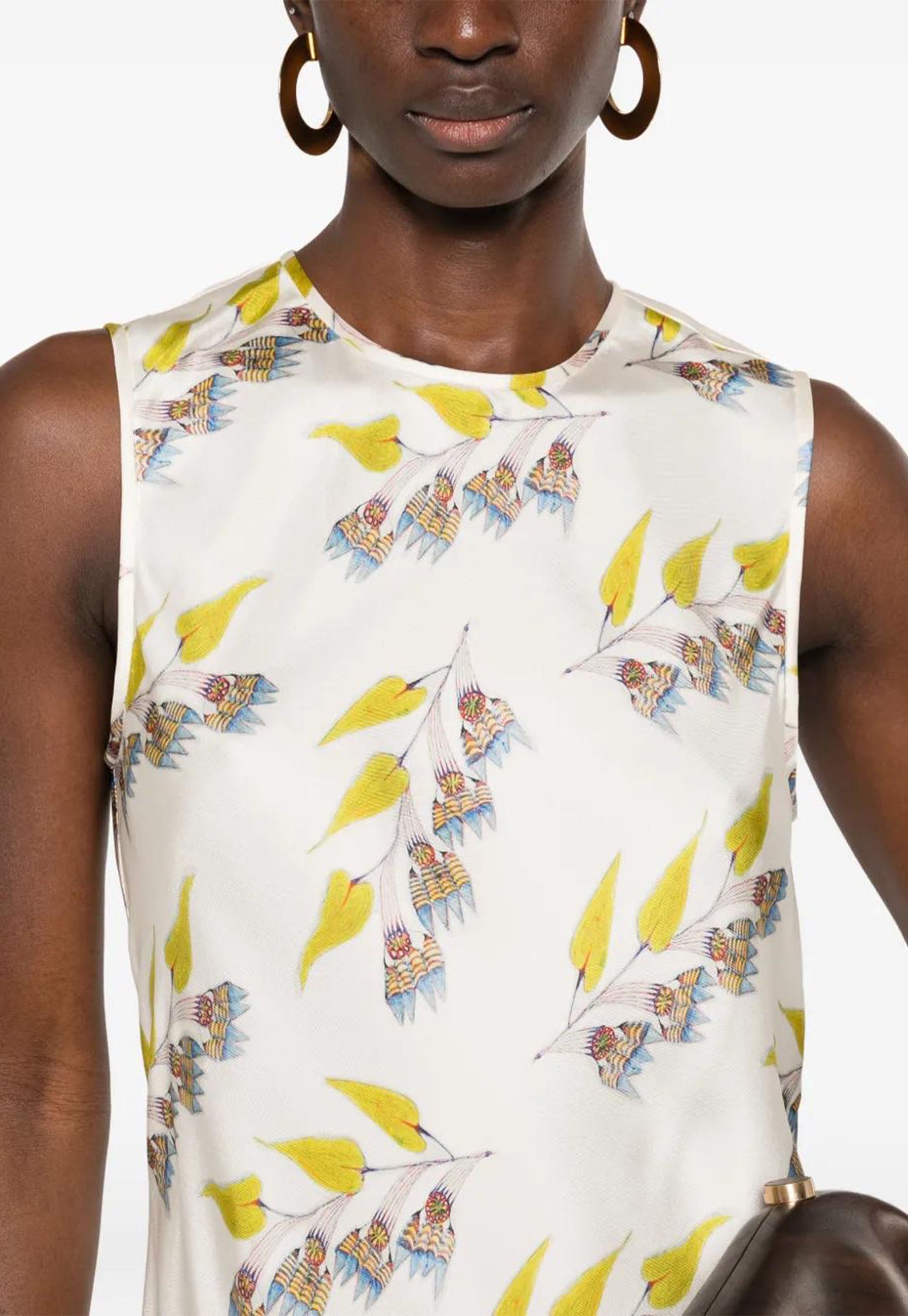 Gaea Midi Dress - Infinite Flower