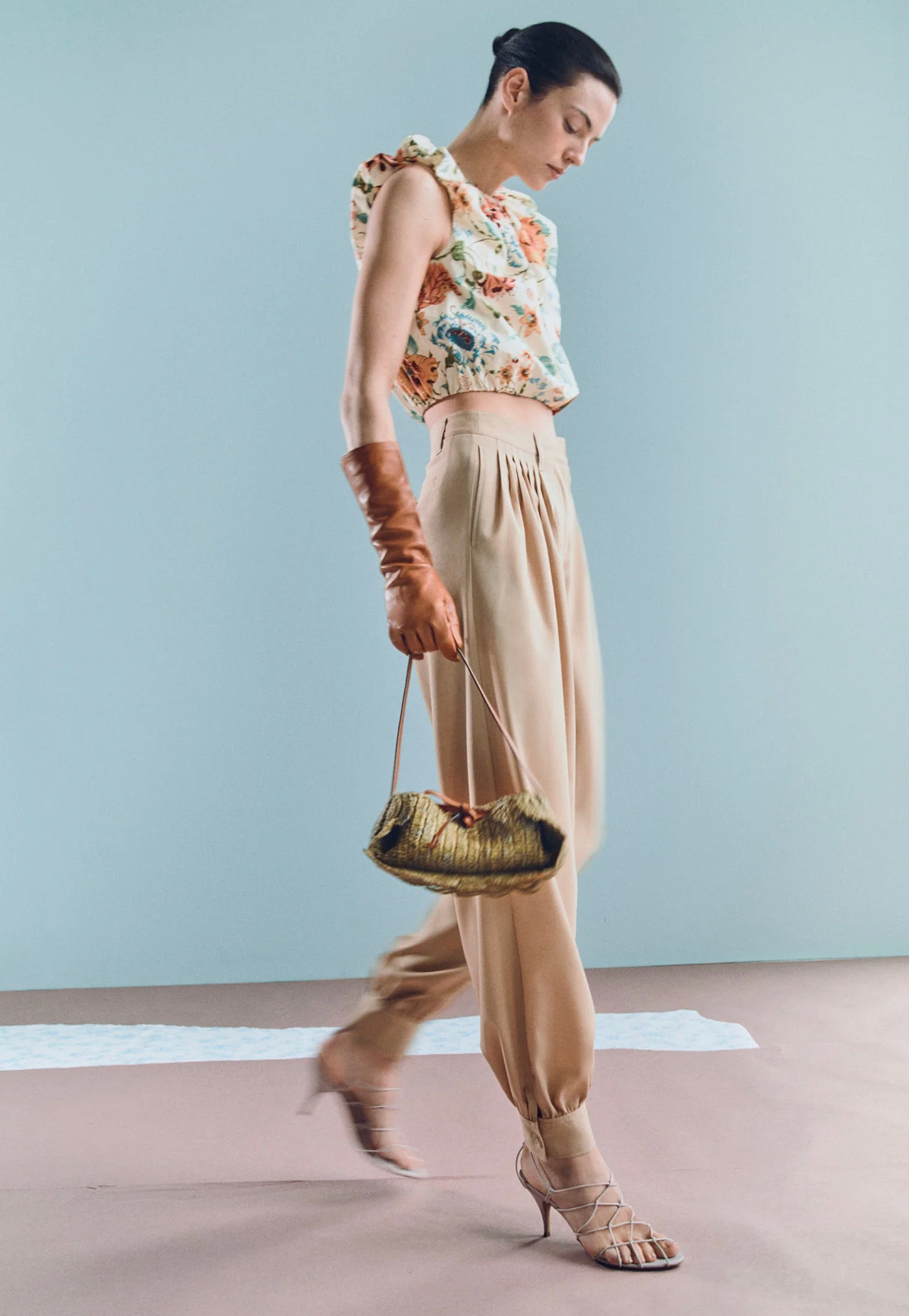 Gracie Cotton Top - Abalone