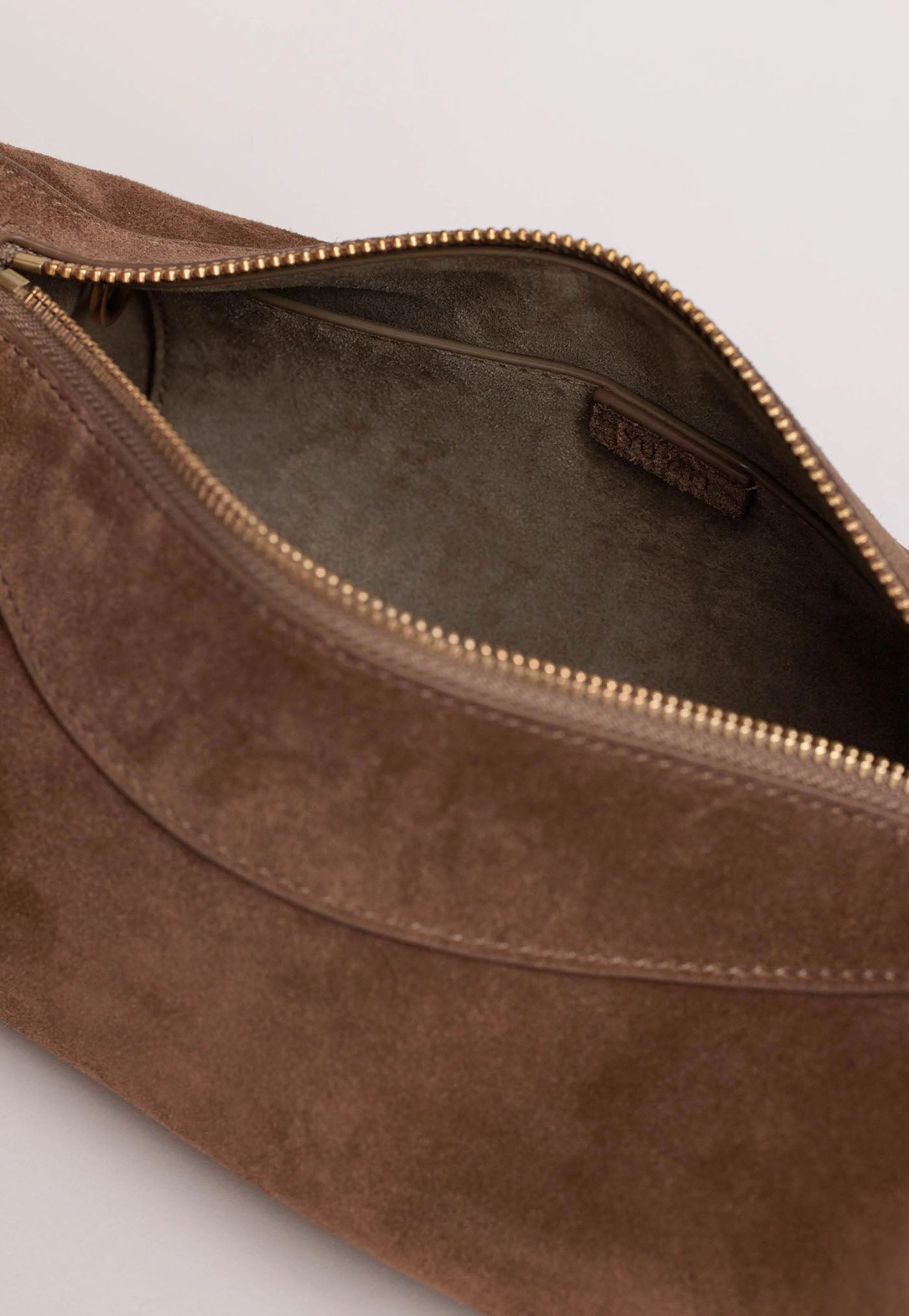 Bobby Bag - Sand Stone Suede