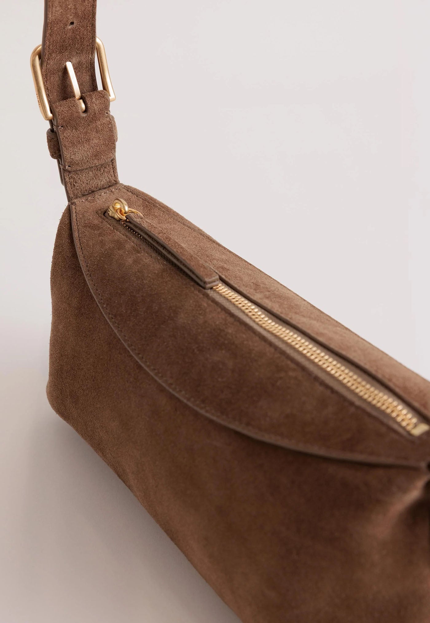 Bobby Bag - Sand Stone Suede