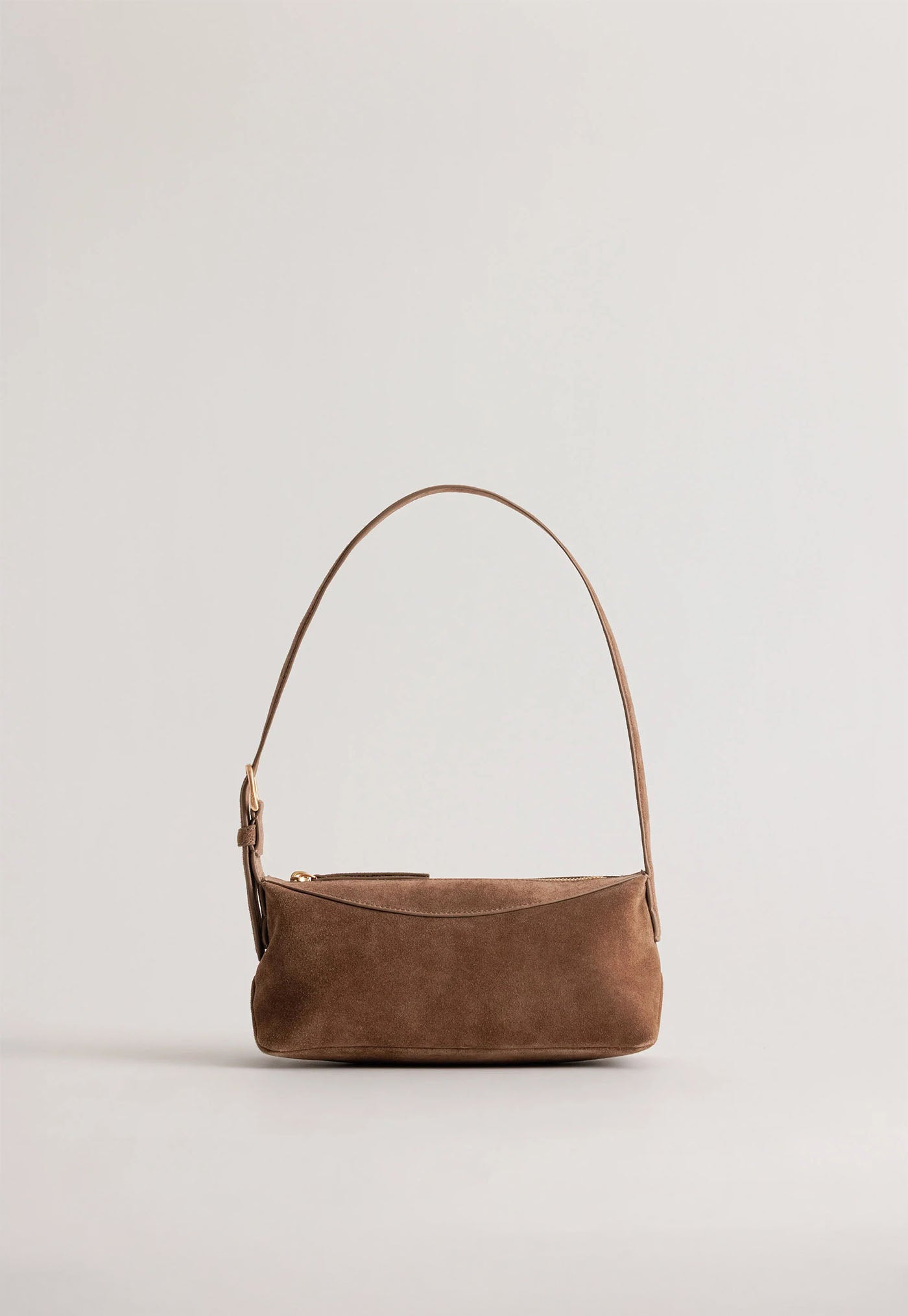 Bobby Bag - Sand Stone Suede
