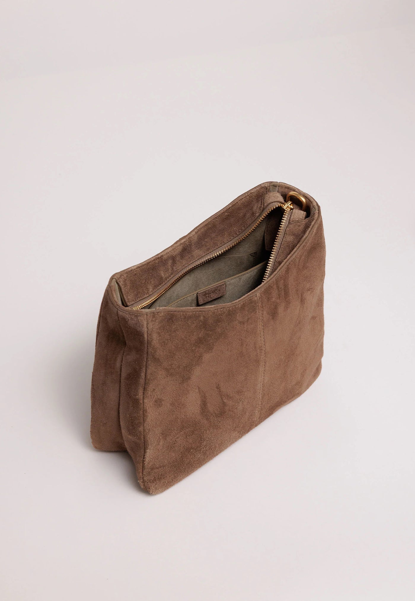 Joan Bag - Sand Stone Suede