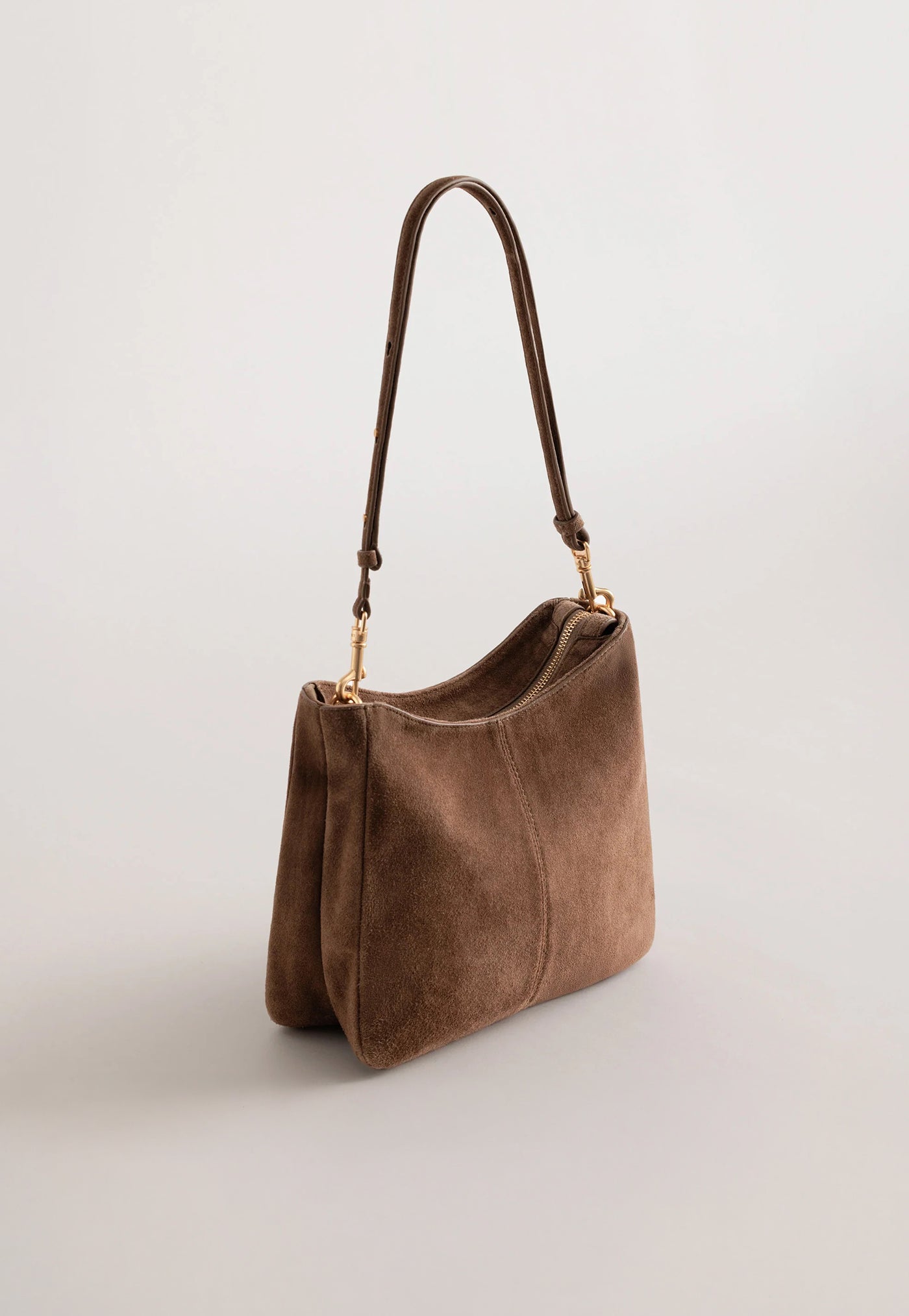 Joan Bag - Sand Stone Suede