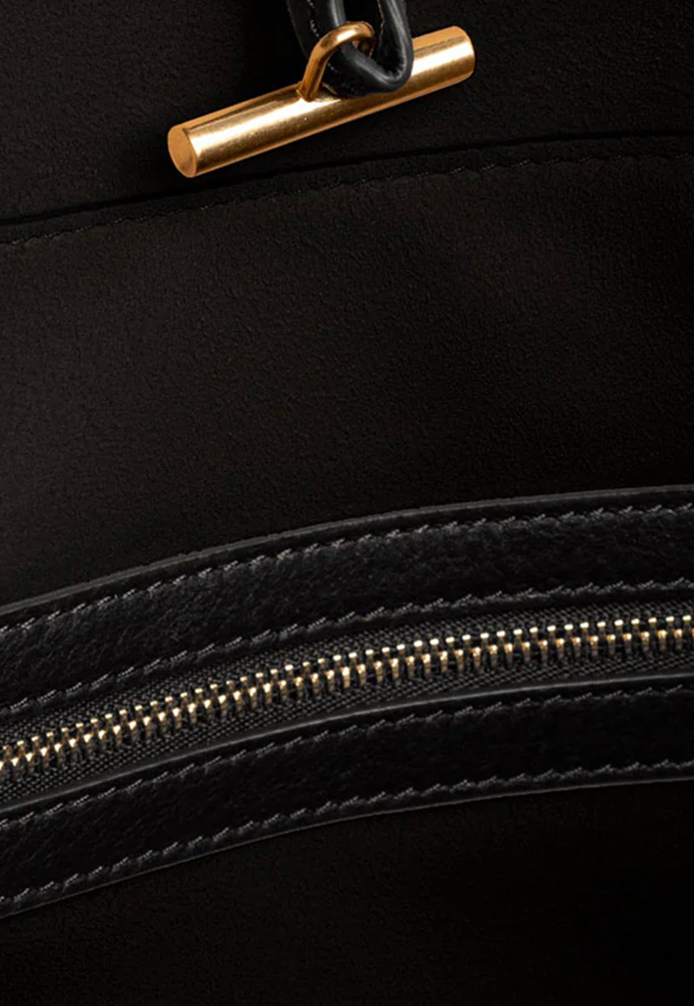 Teresa Tote - Black Deer Nappa