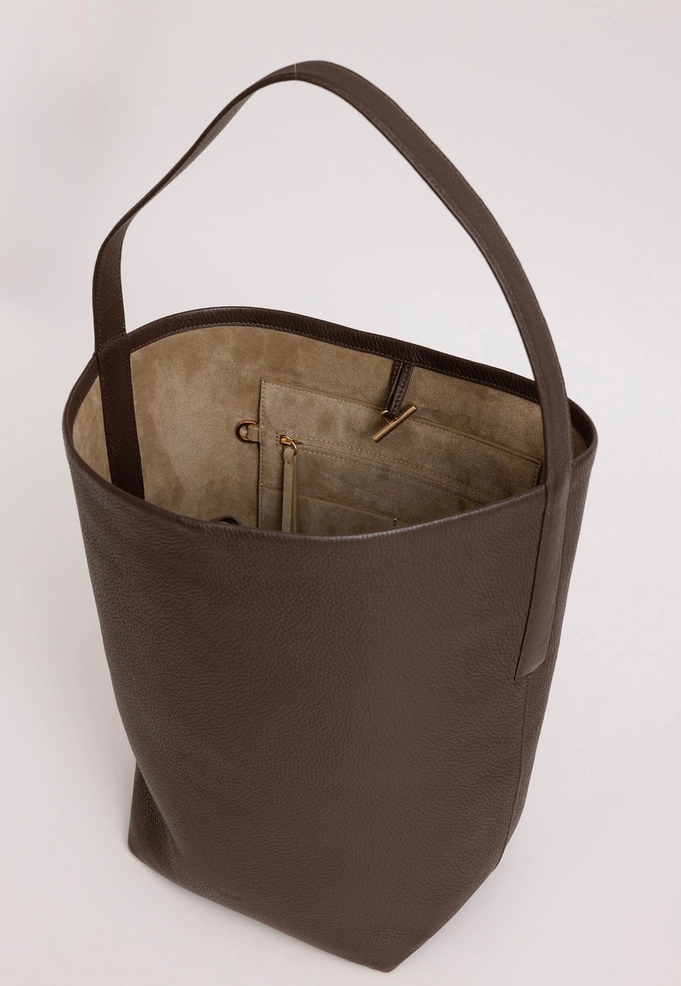 Teresa Tote - Molasses Deer Nappa