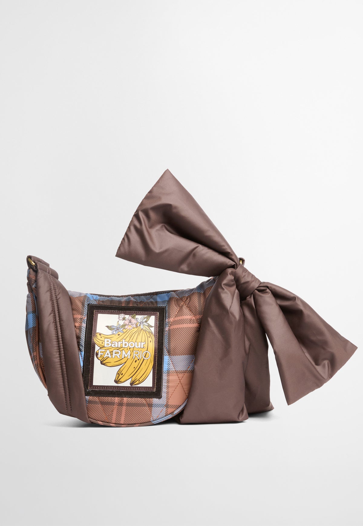 Barbour x Farm Rio Fernanda Small Sling Bag - Tropical Tea Tartan
