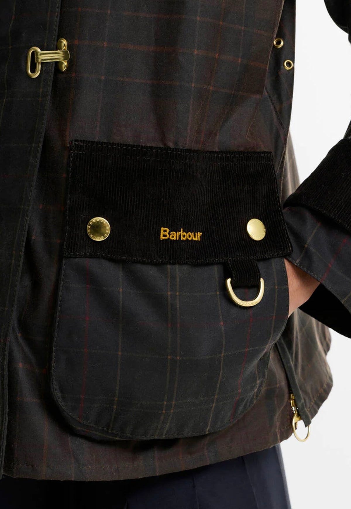 Hazelwood Checked Wax Jacket - Classic/Muted