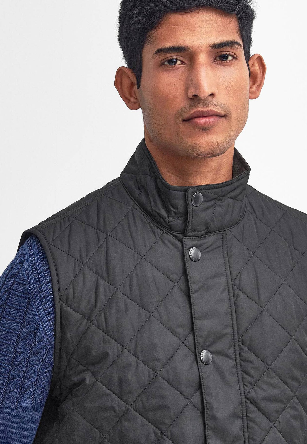 Lowerdale Quilted Gilet - Black