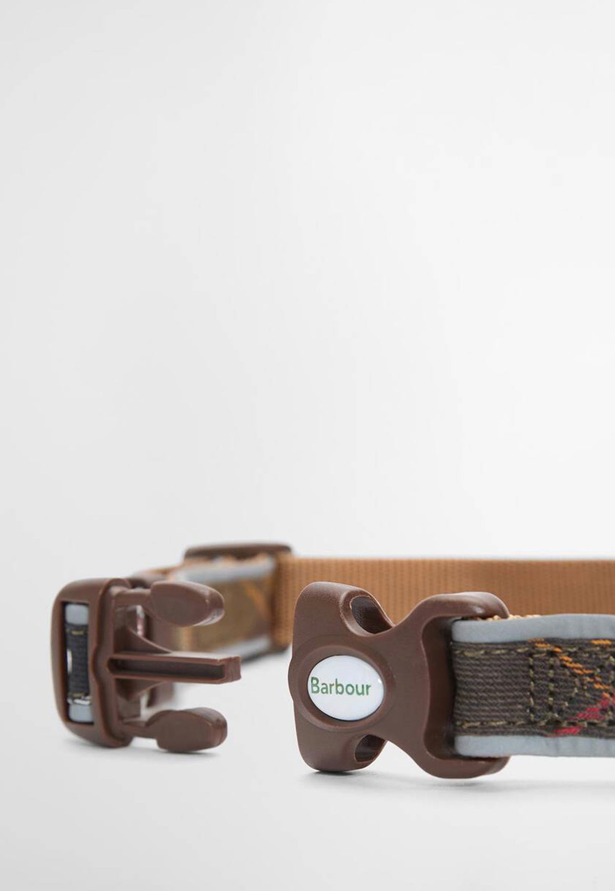 Refective Tartan Dog Collar - Classic Tartan