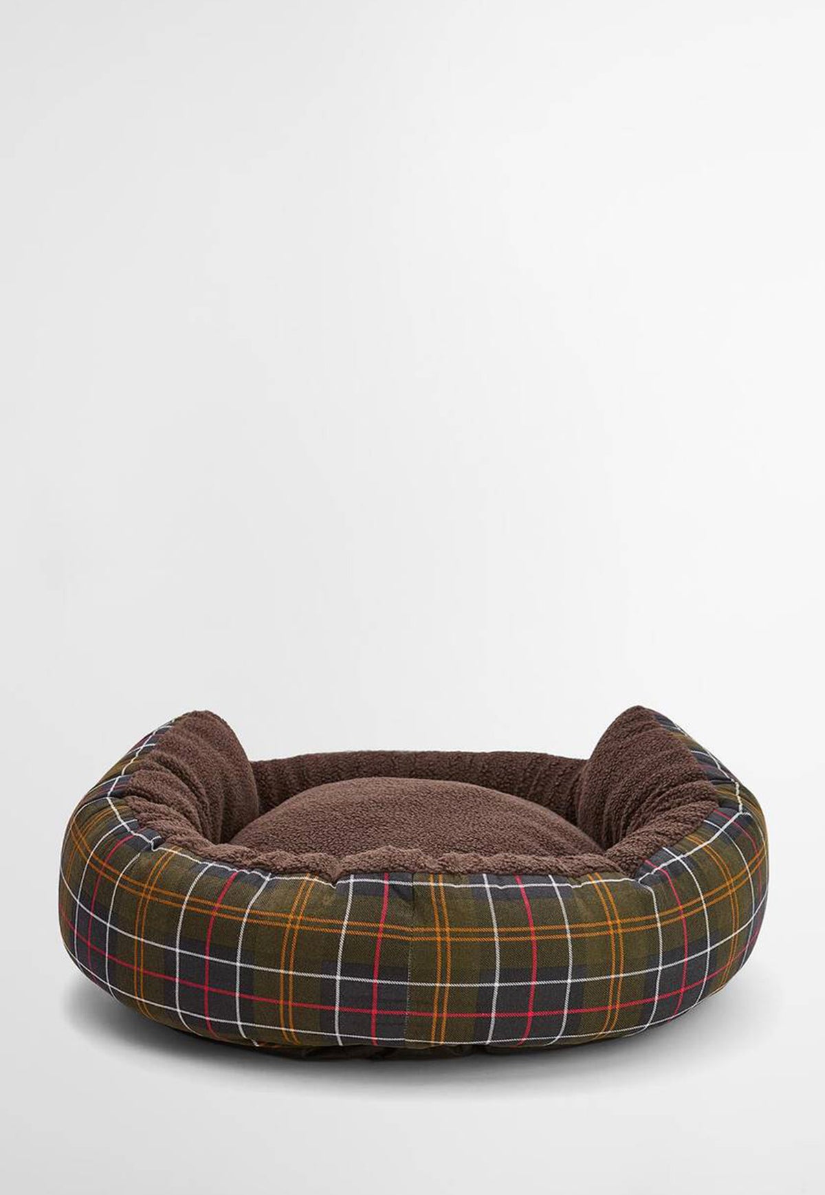 Dog Snuggle Bed 35" - Classic Tartan