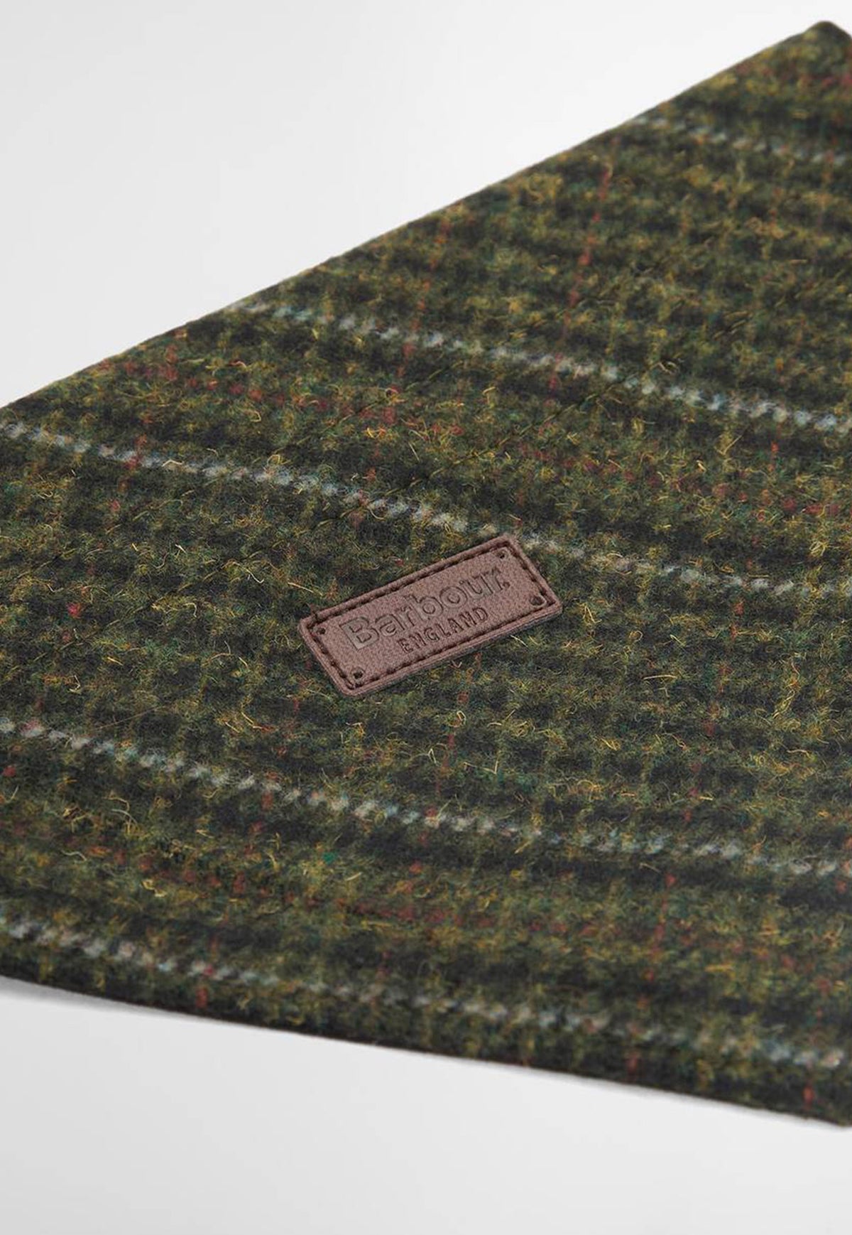 Wilkin Dog Bandana - Olive Check
