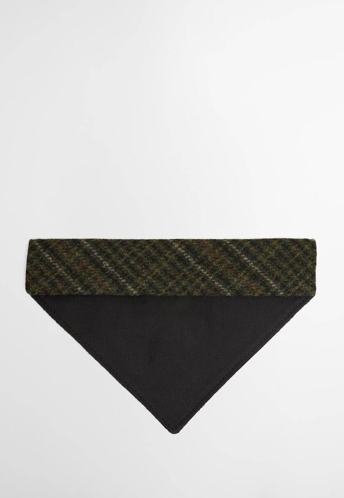 Wilkin Dog Bandana - Olive Check