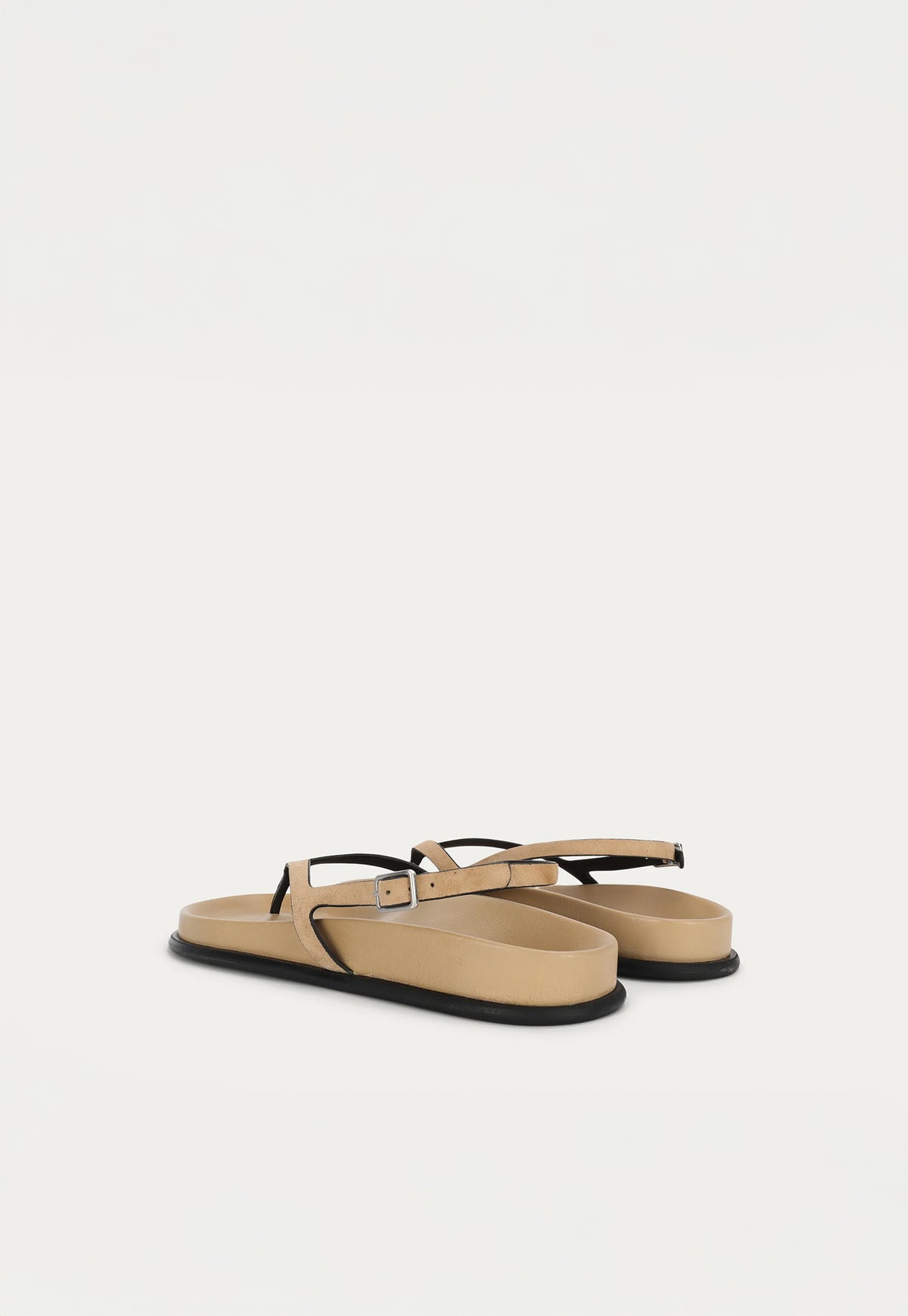 Artemis Sandal - Oat Suede