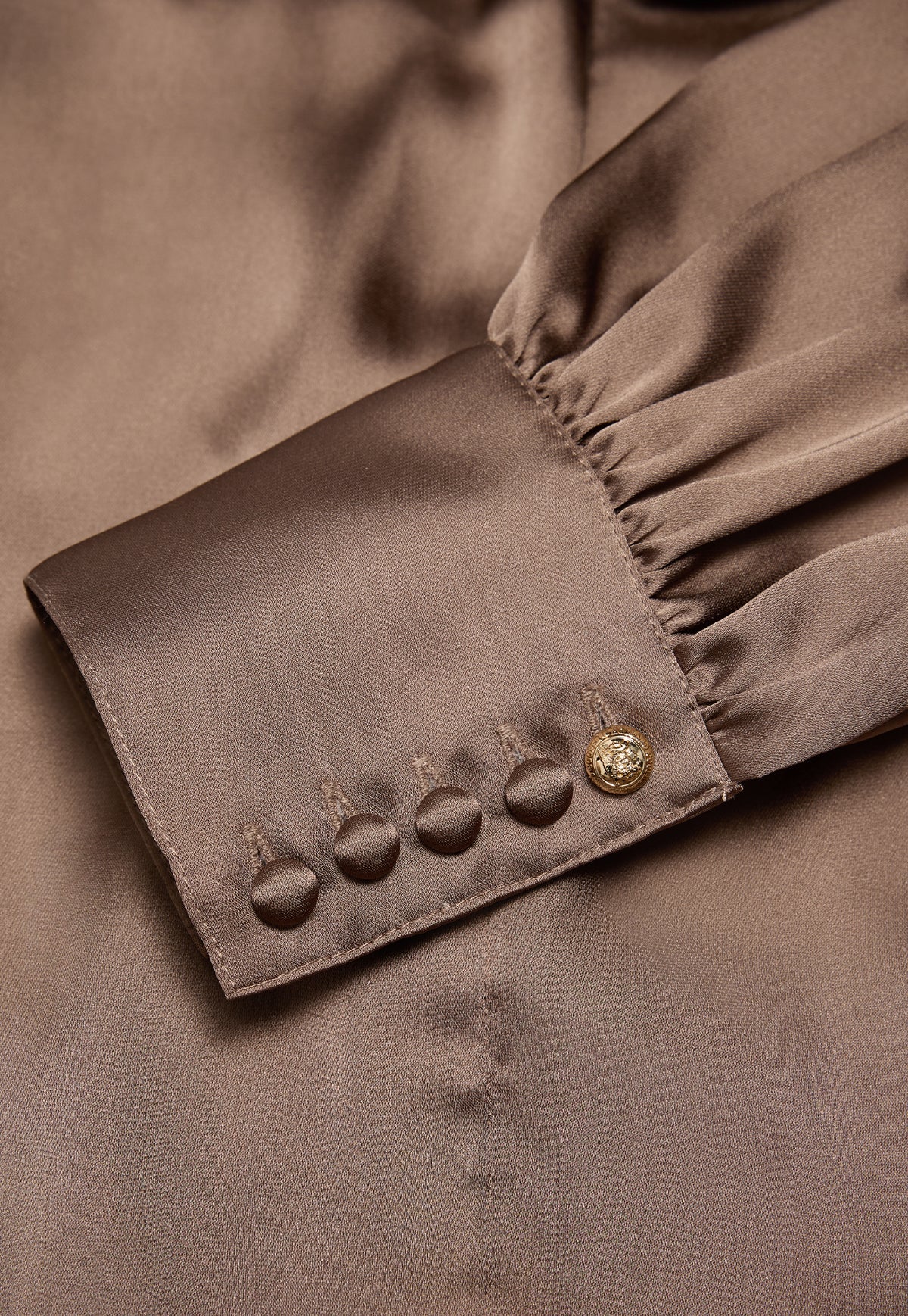 Ariella Blouse - Truffle