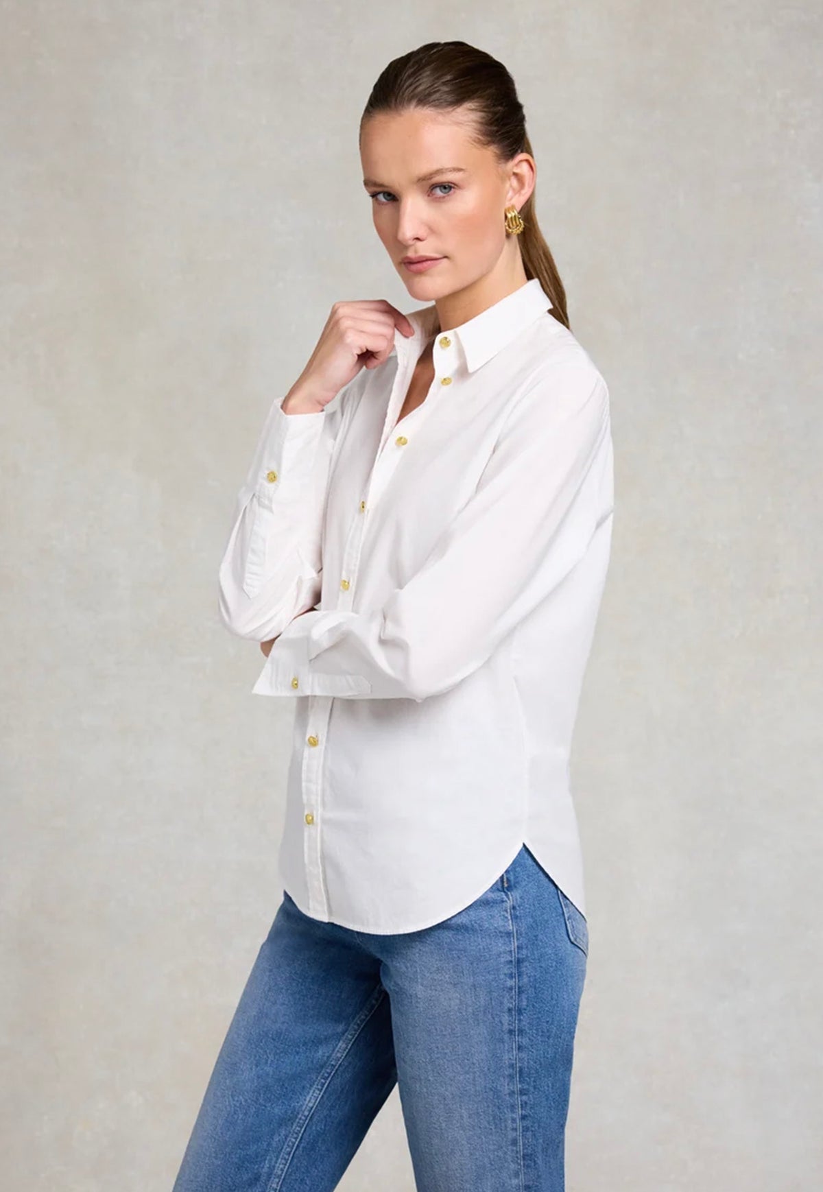 Classic Fit Shirt - White