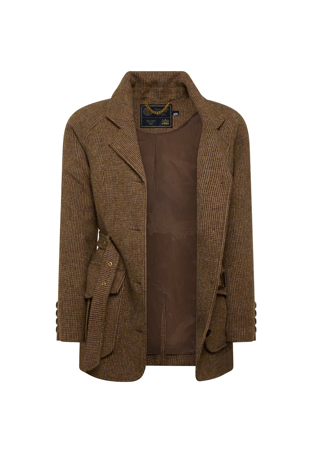 Cotswold Belted Jacket - Bamford Tweed