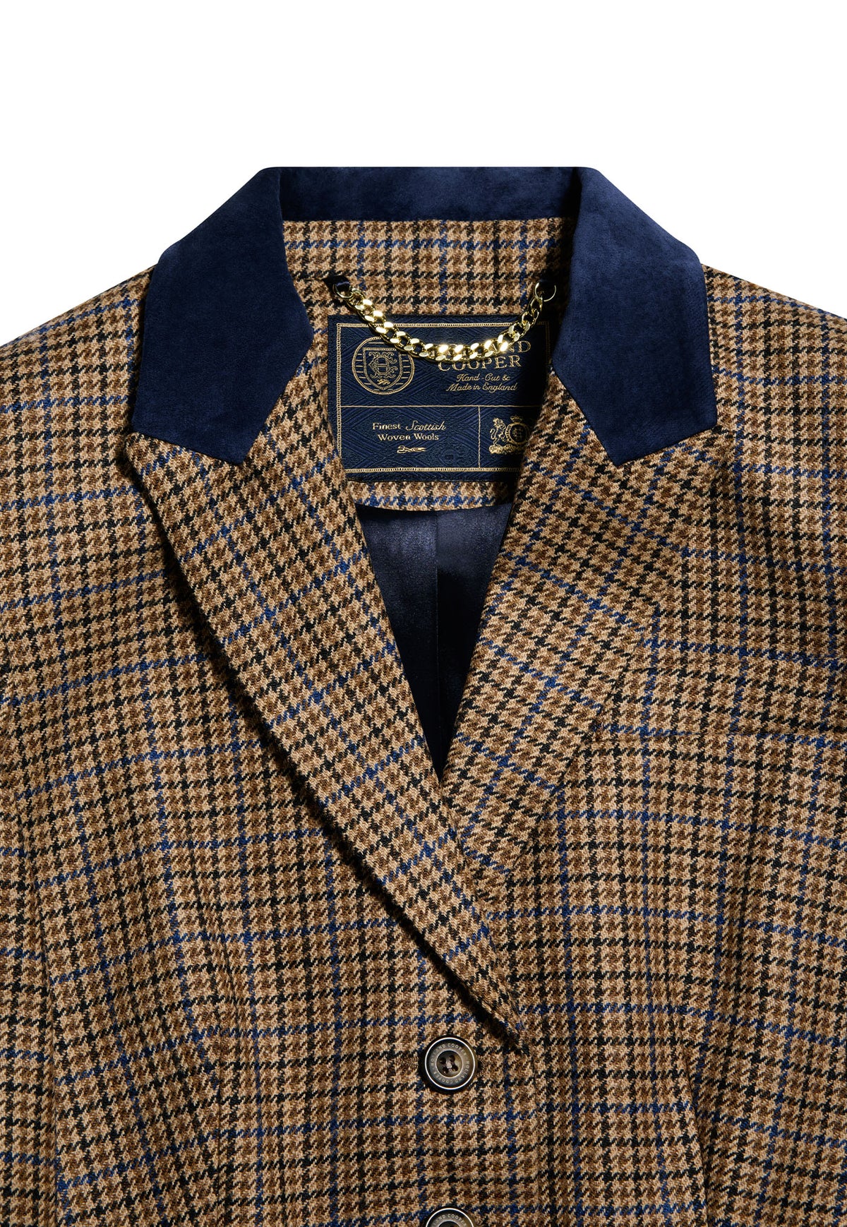 Hacking Jacket - Abbot Check Tweed