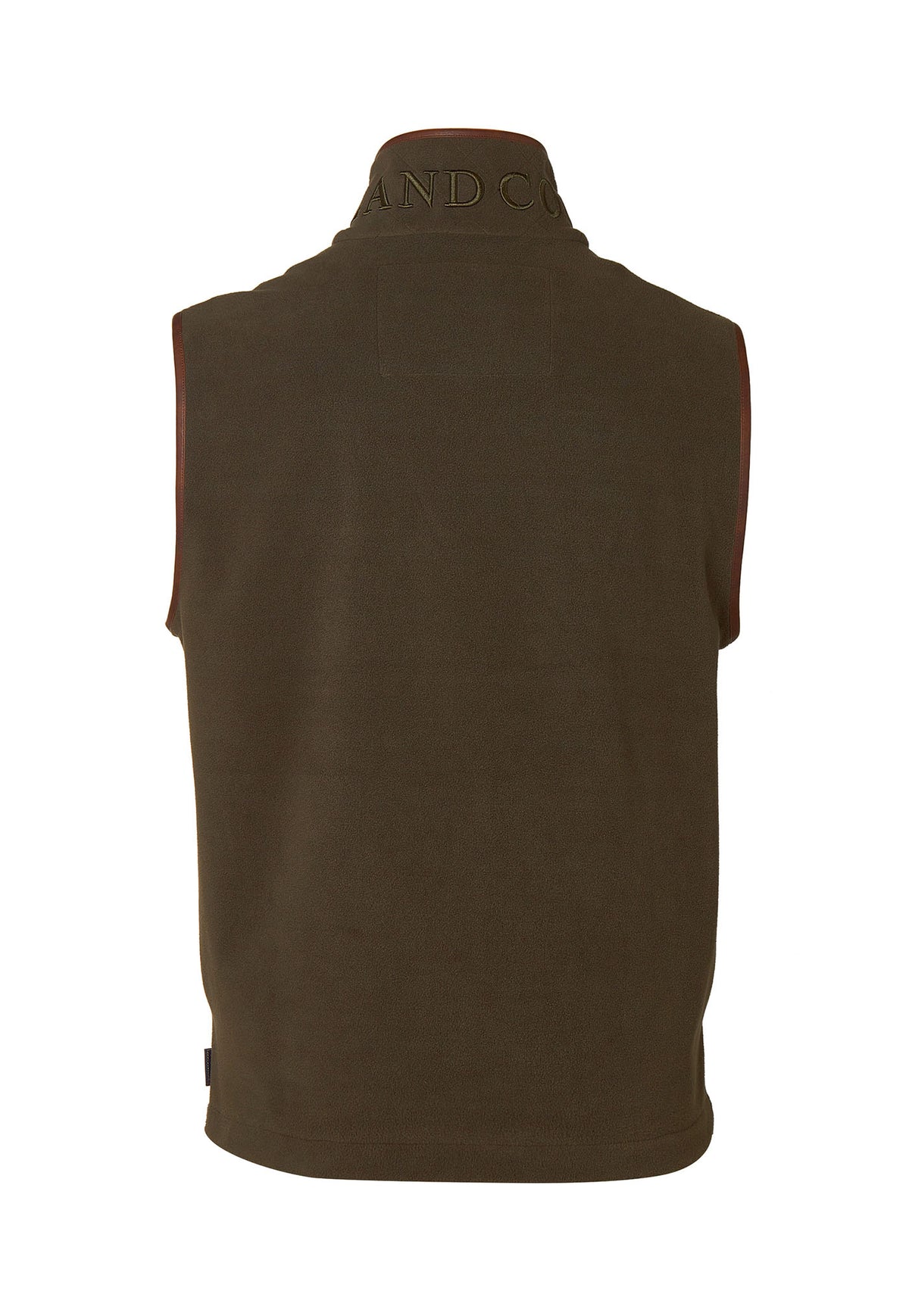 Men's Country Fleece Gilet - Khaki