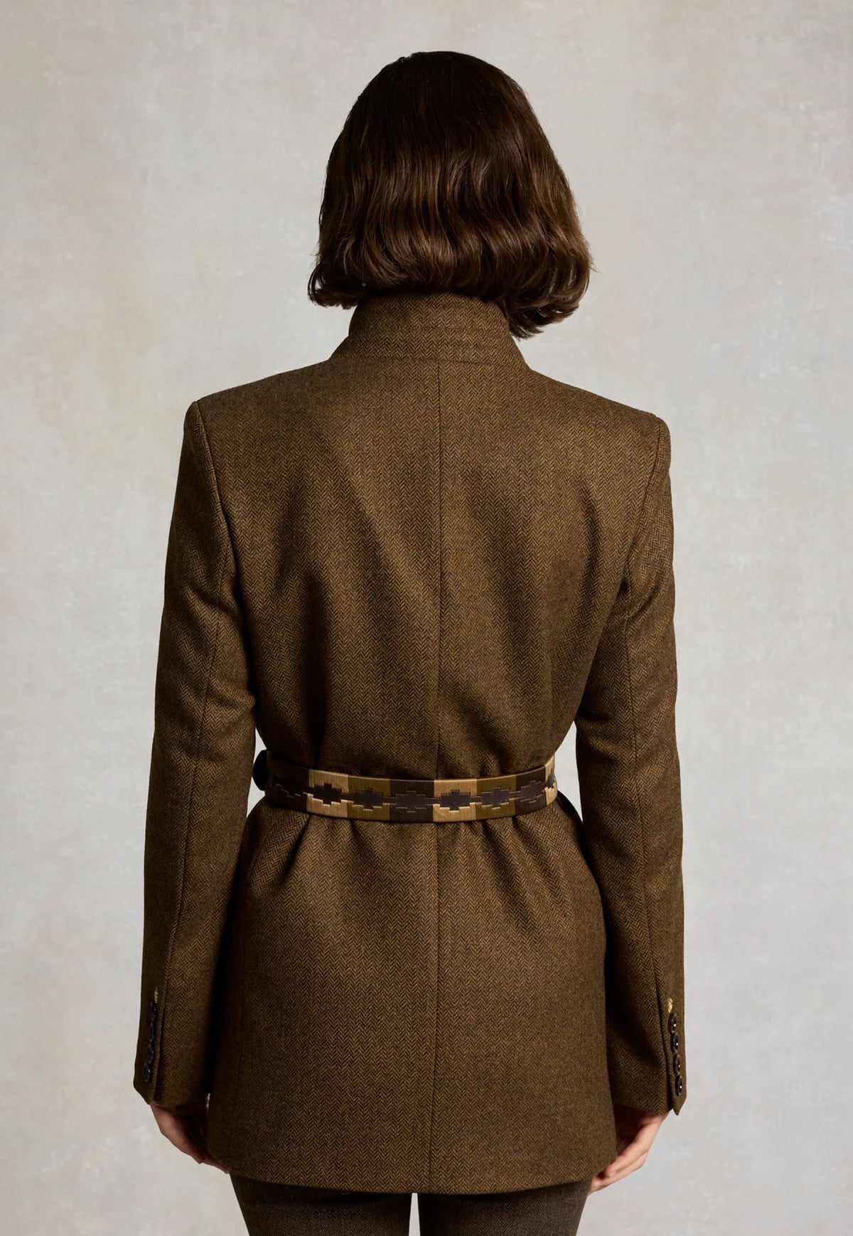 The Portman Blazer - Tobacco Herringbone