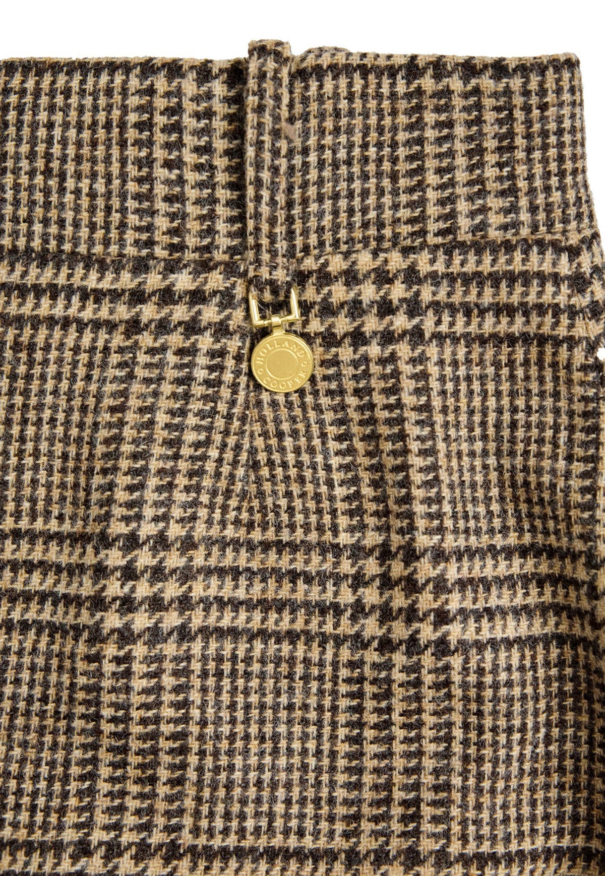 Regency Skirt - Prince of Wales Brown