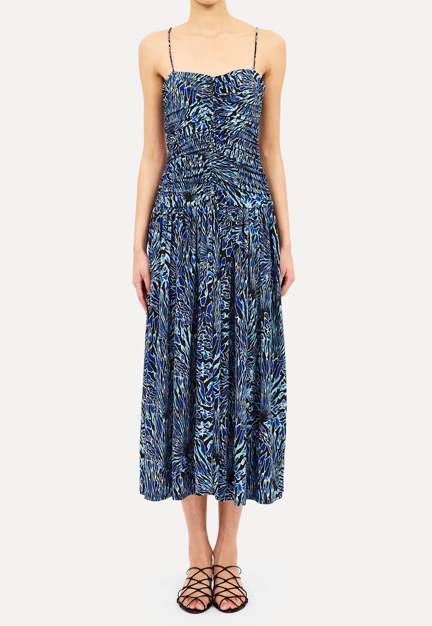 Arda Jersey Dress - Lapis