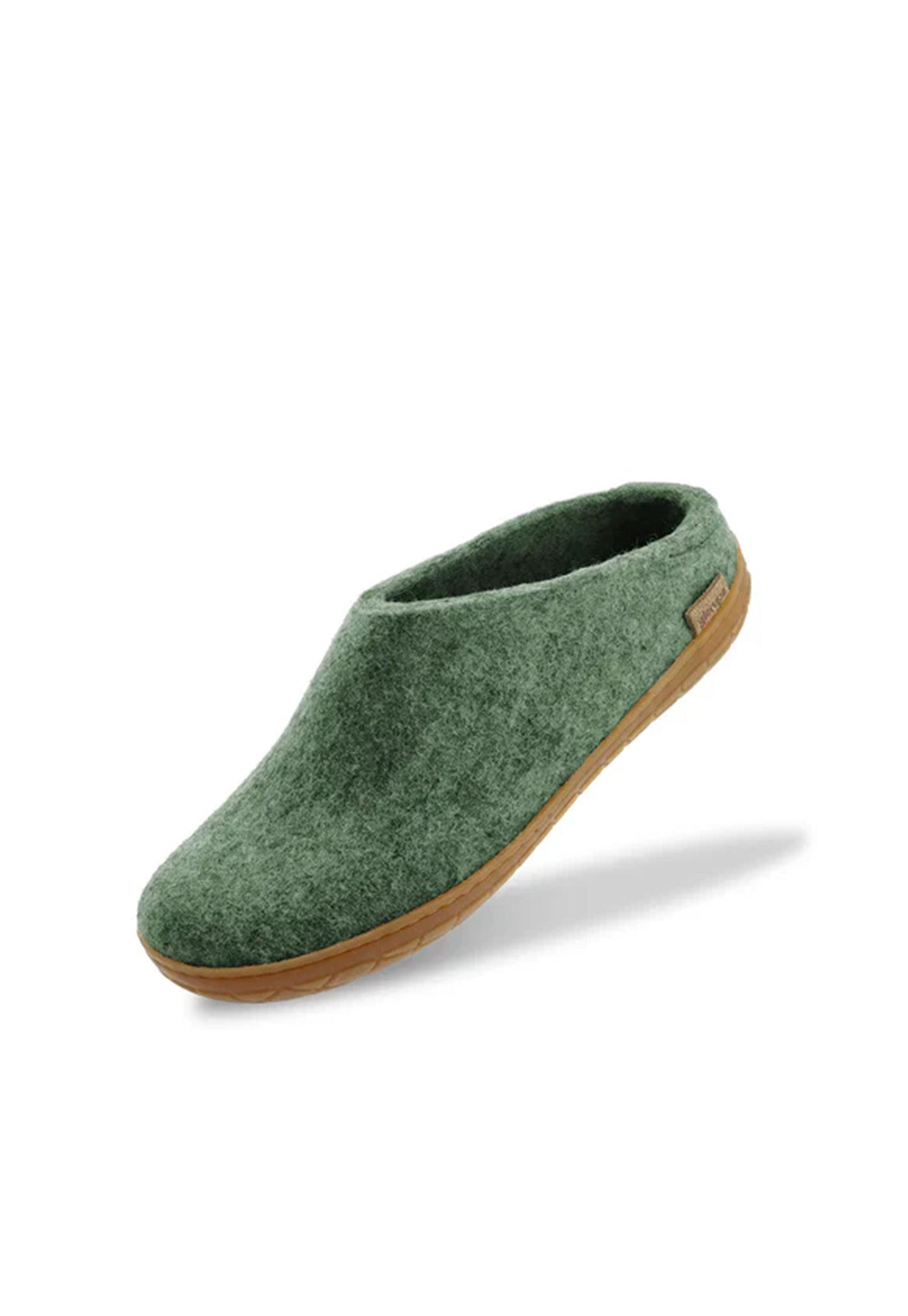 The Honey Rubber Slip-On - Moss