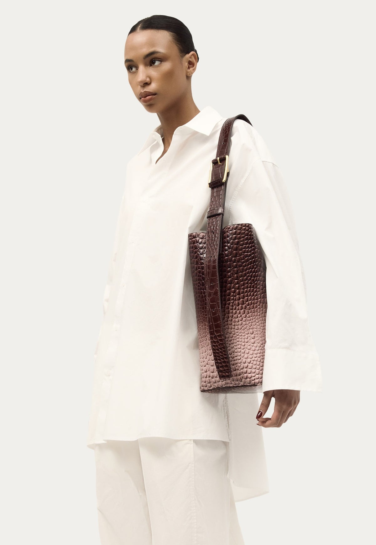 Bellboy Tote - Eclipse Croc