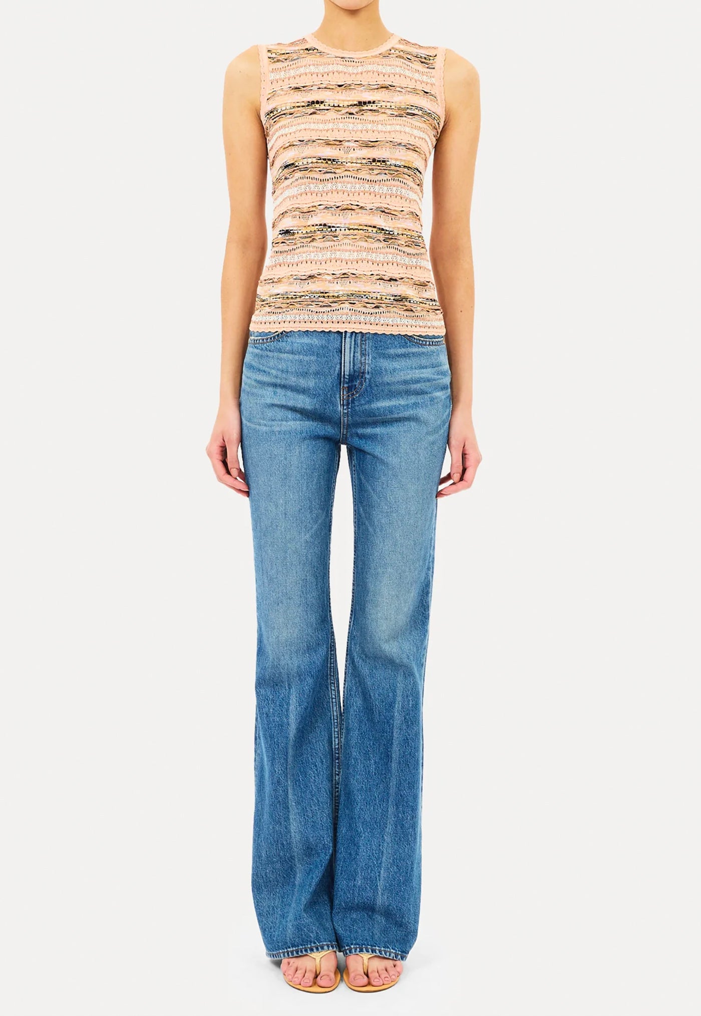 Alisa Knit Top - Hibiscus